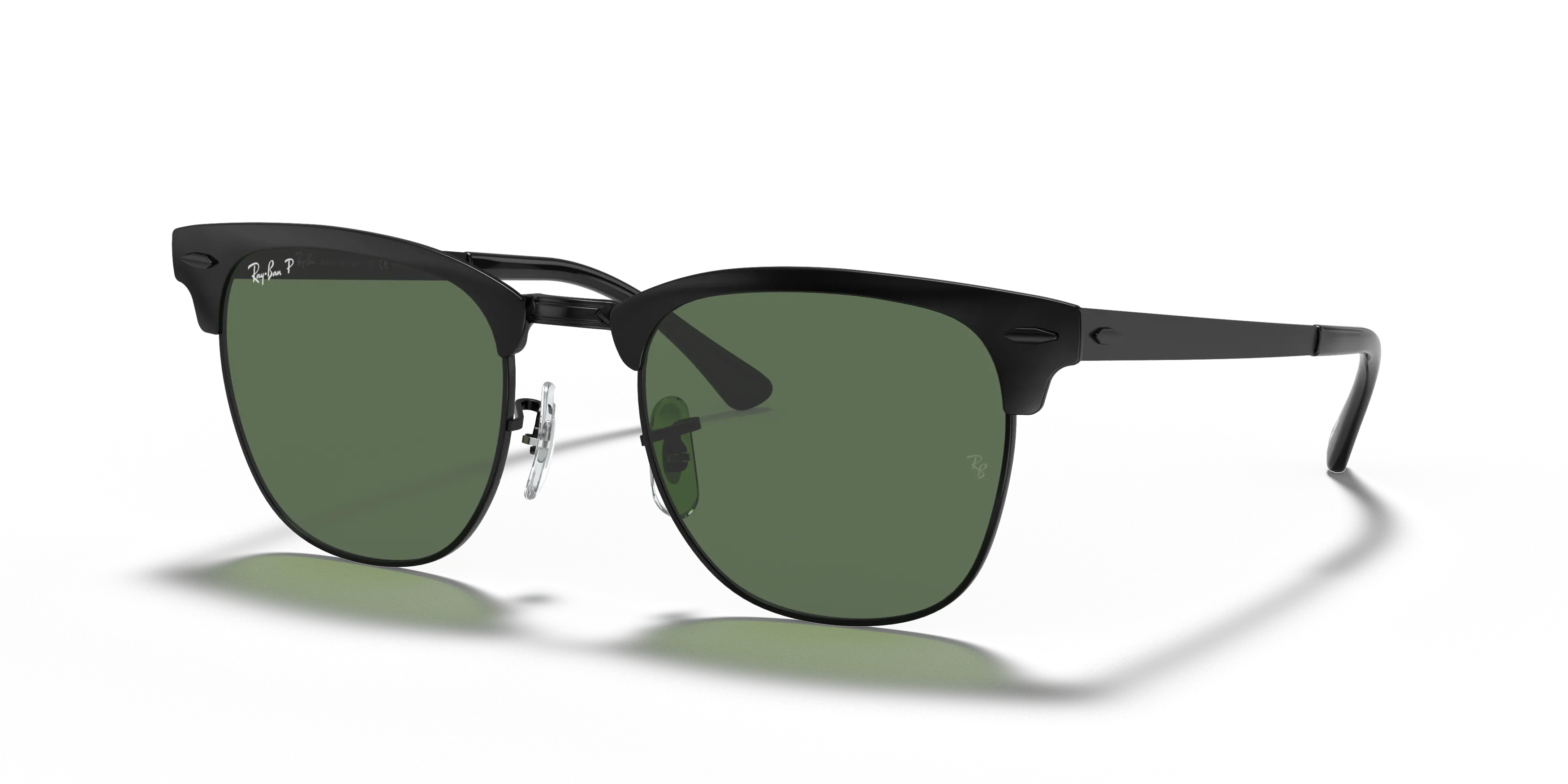 Angle_Left01, Ray-Ban Clubmaster Metal 0RB3716 186/58 Sonnenbrille
