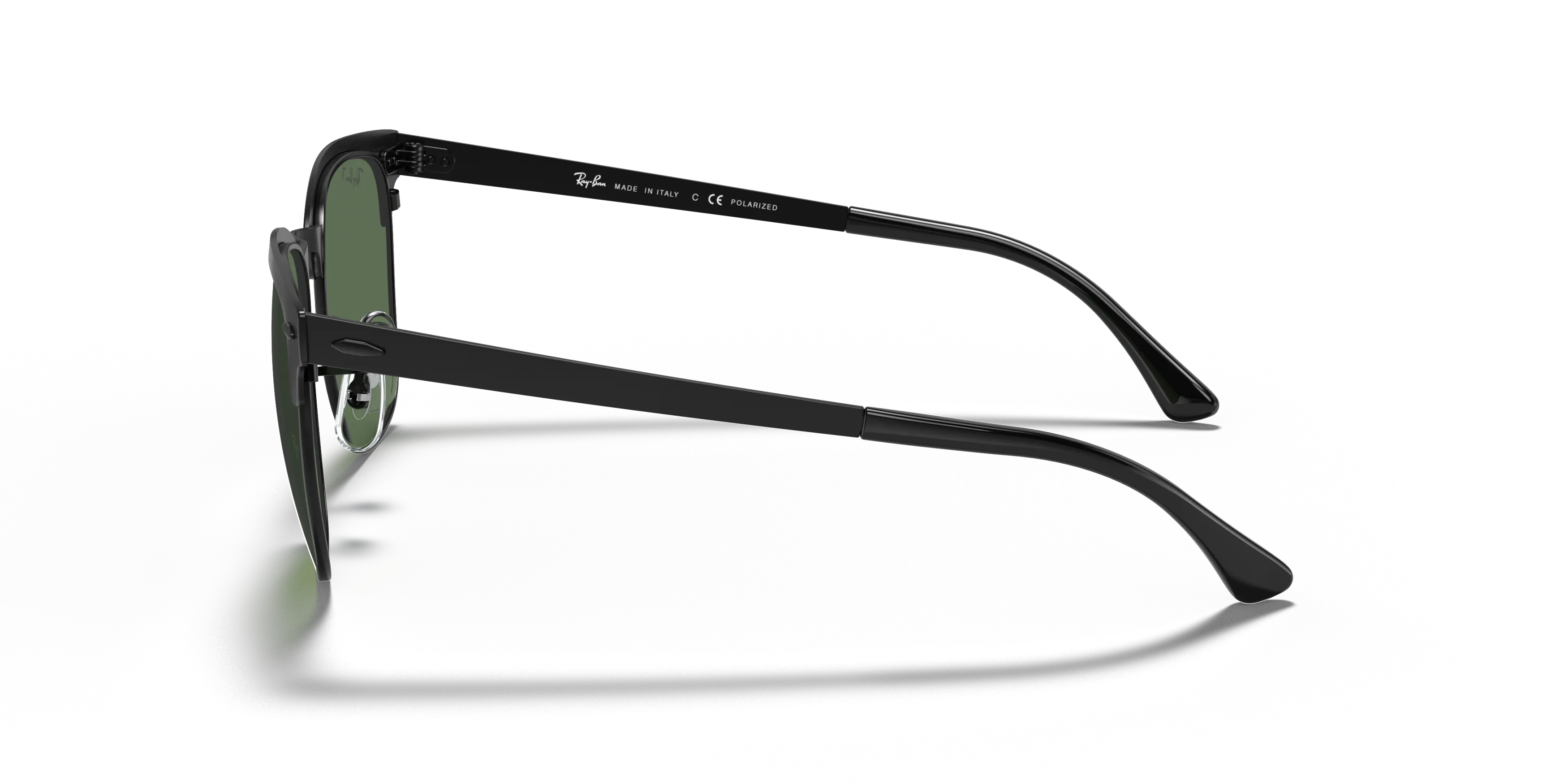 Angle_Left02, Ray-Ban Clubmaster Metal 0RB3716 186/58 Sonnenbrille