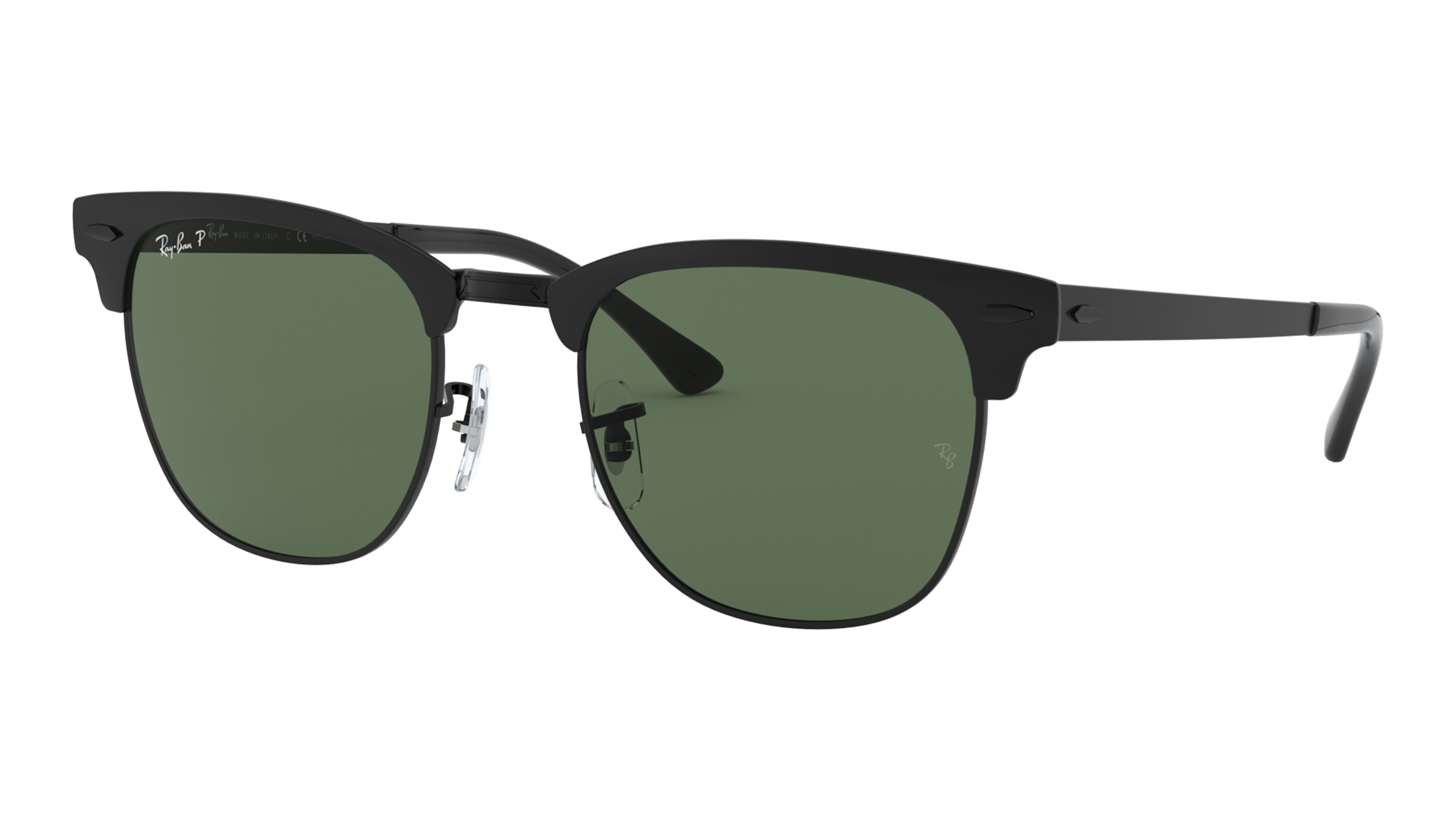 [products.image.angle_left01] Ray-Ban CLUBMASTER METAL 0RB3716 186/58 Sonnenbrille