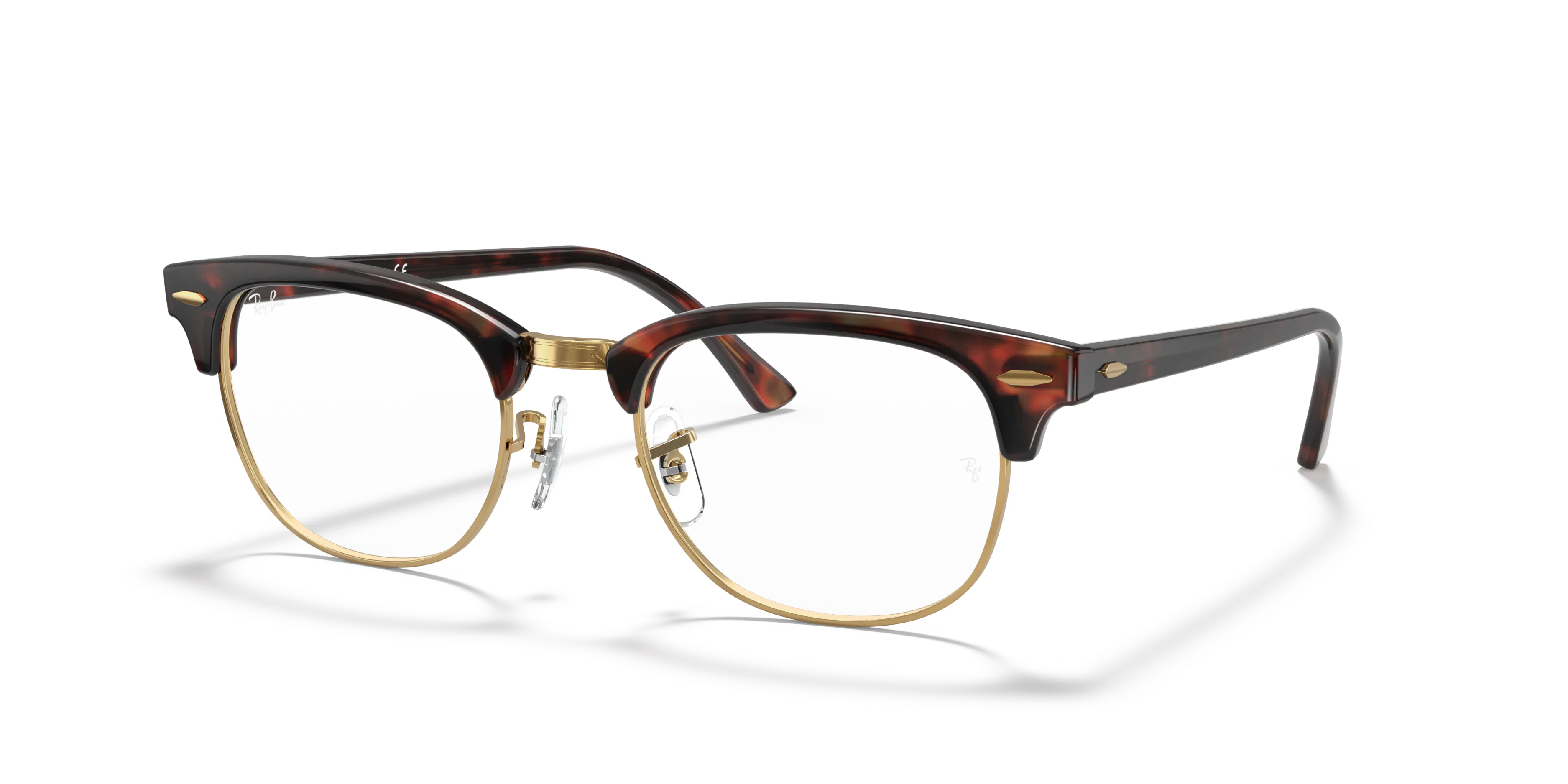 Angle_Left01, Ray-Ban CLUBMASTER 0RX5154 8058 Brille