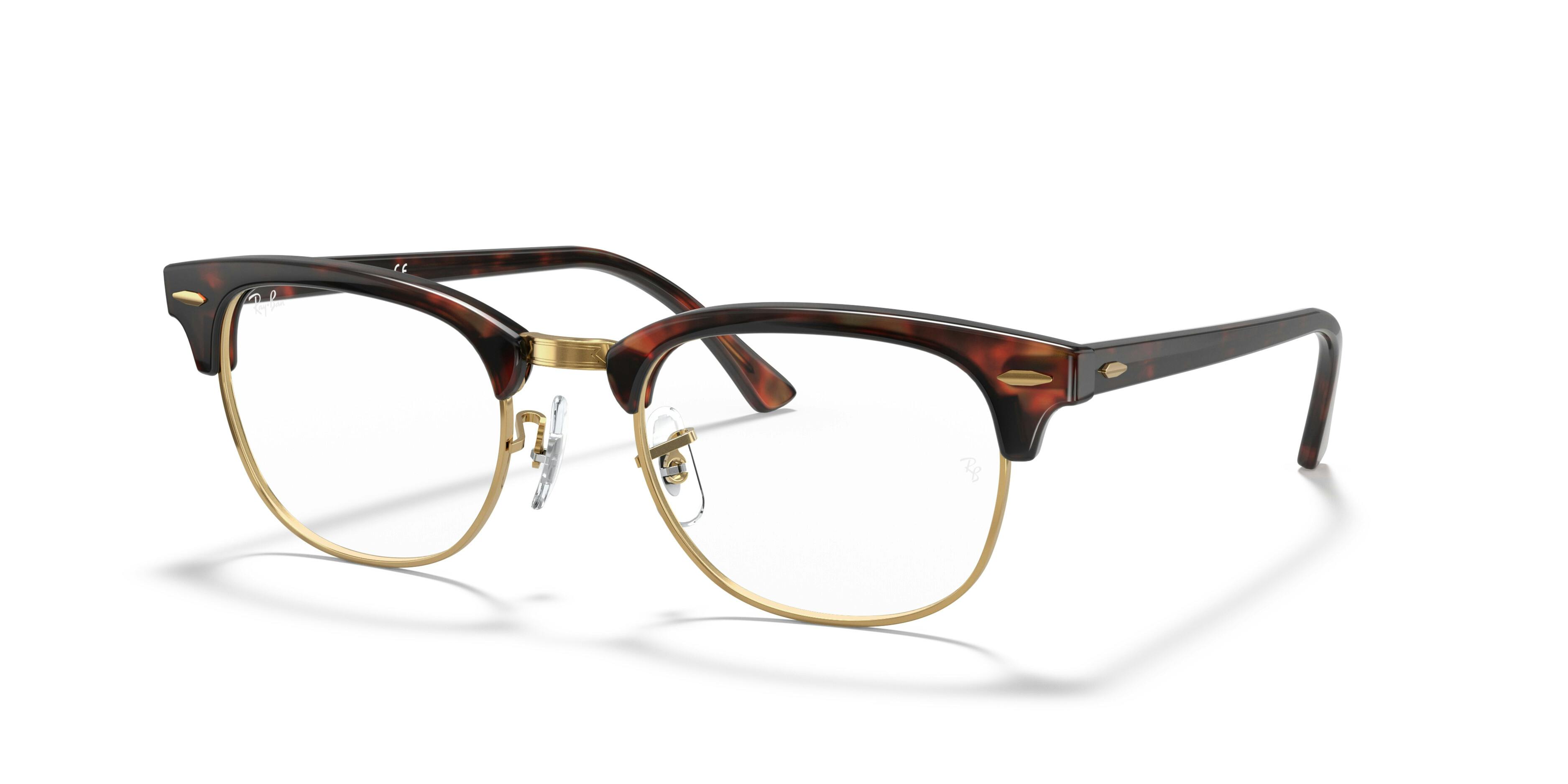 Angle_Left01, Ray-Ban CLUBMASTER 0RX5154 8058 Brille