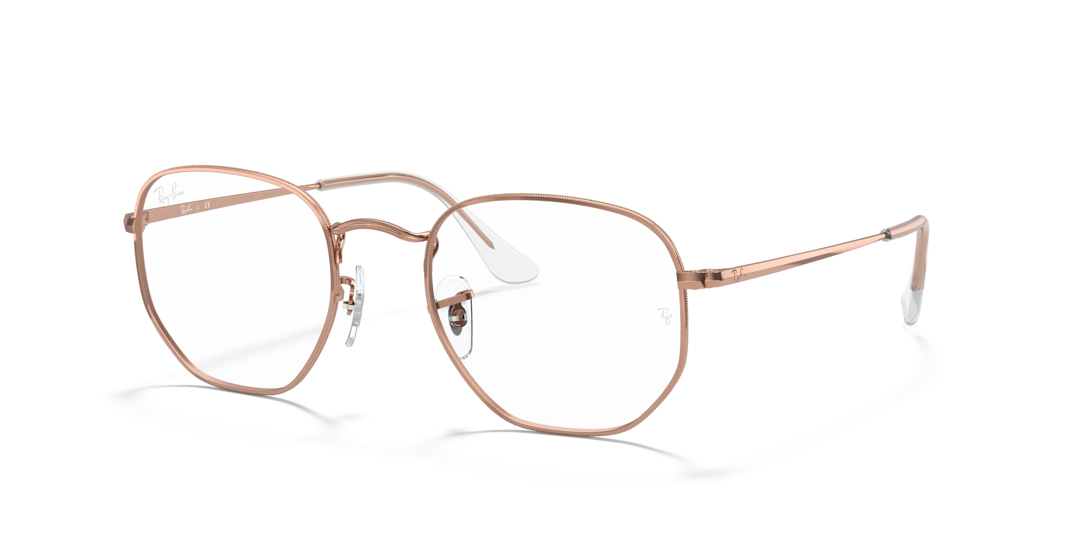 Angle_Left01, Ray-Ban Hexagonal Optics 0RX6448 3094 Brille