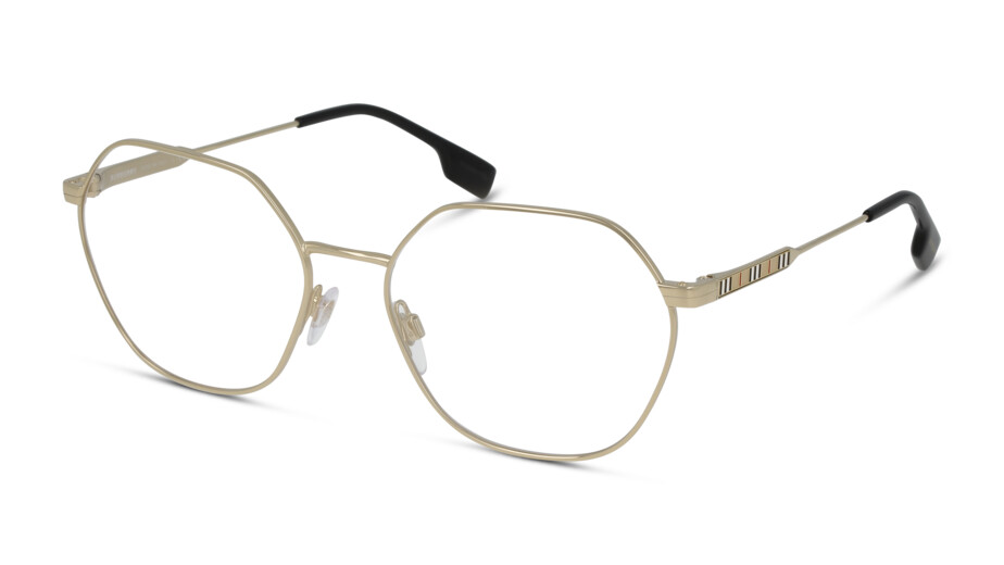 Angle_Left01 Burberry ERIN 0BE1350 1109 Brille Goldfarben