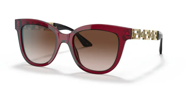 Versace 0VE4394 388/13 Damen Sonnenbrille in Dunkelrot und  