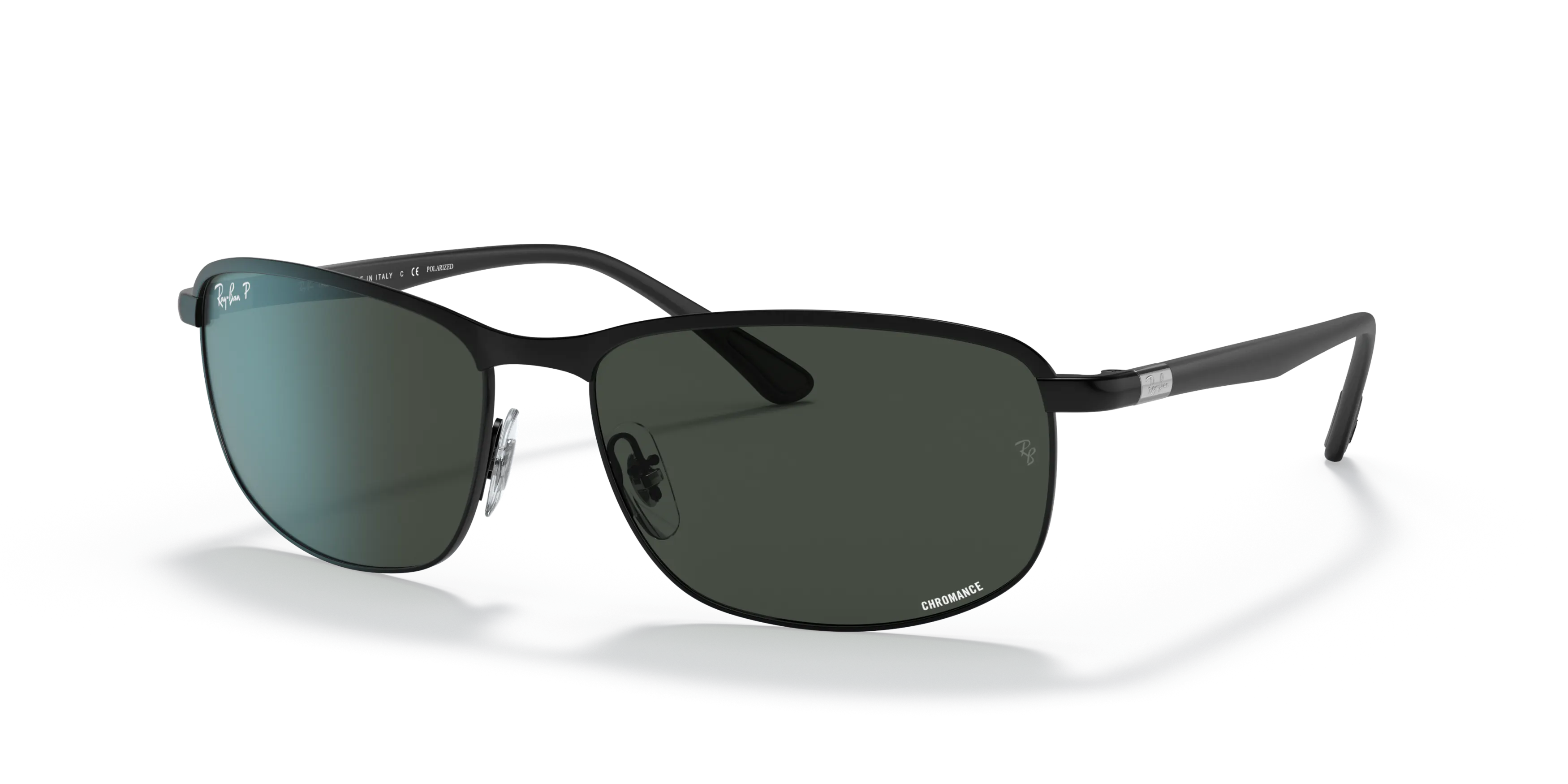 Angle_Left01, Ray-Ban Polarized+ Lenses 0RB3671CH 186/K8 60/16 Sonnenbrille