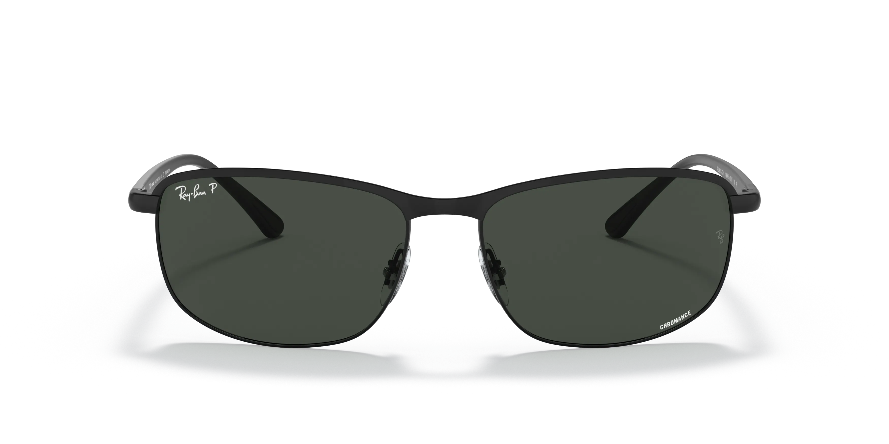 Front, Ray-Ban Polarized+ Lenses 0RB3671CH 186/K8 60/16 Sonnenbrille
