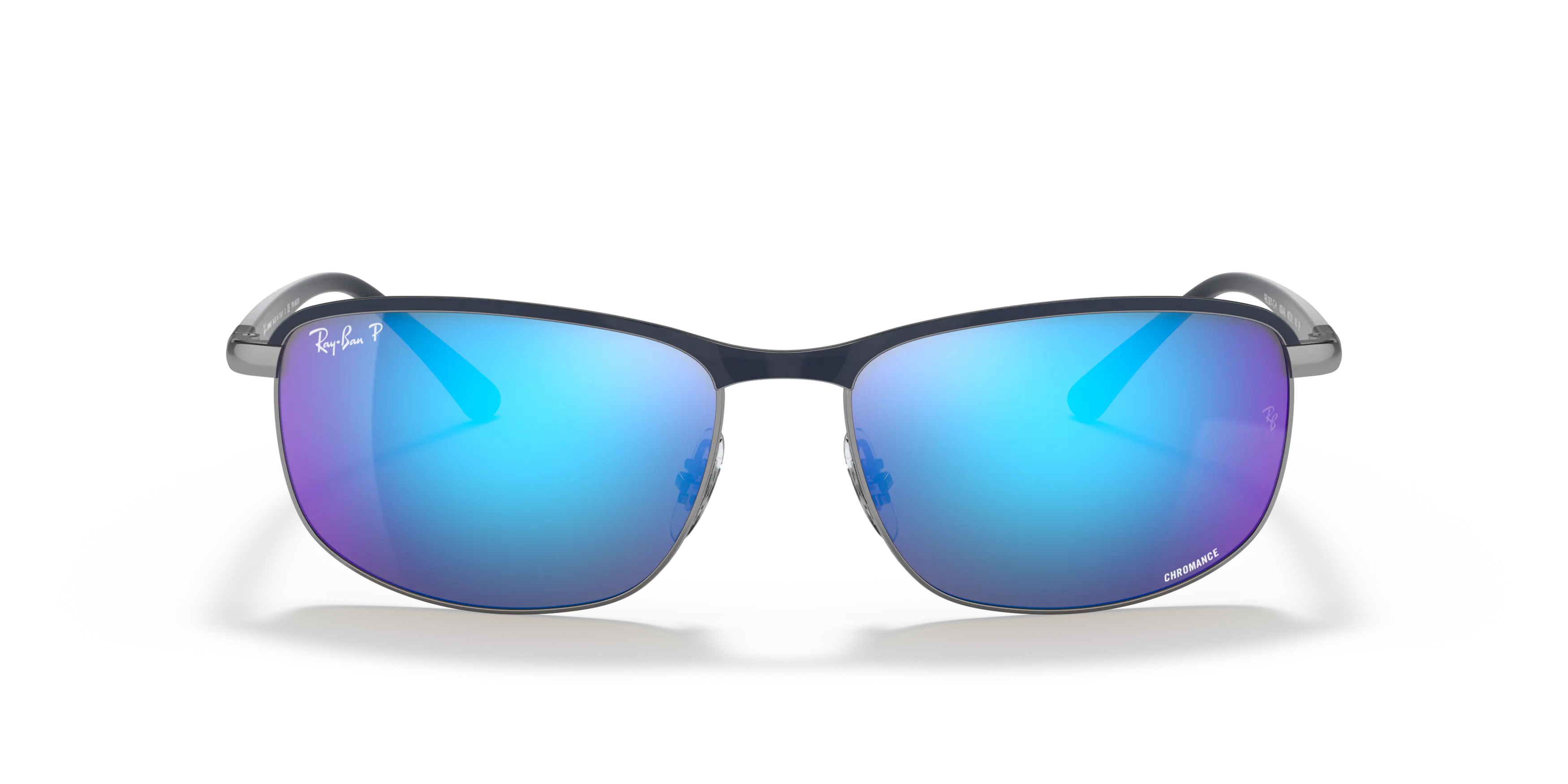 Front, Ray-Ban RB3671 Polarized+ Lenses 0RB3671CH 92044L Sonnenbrille