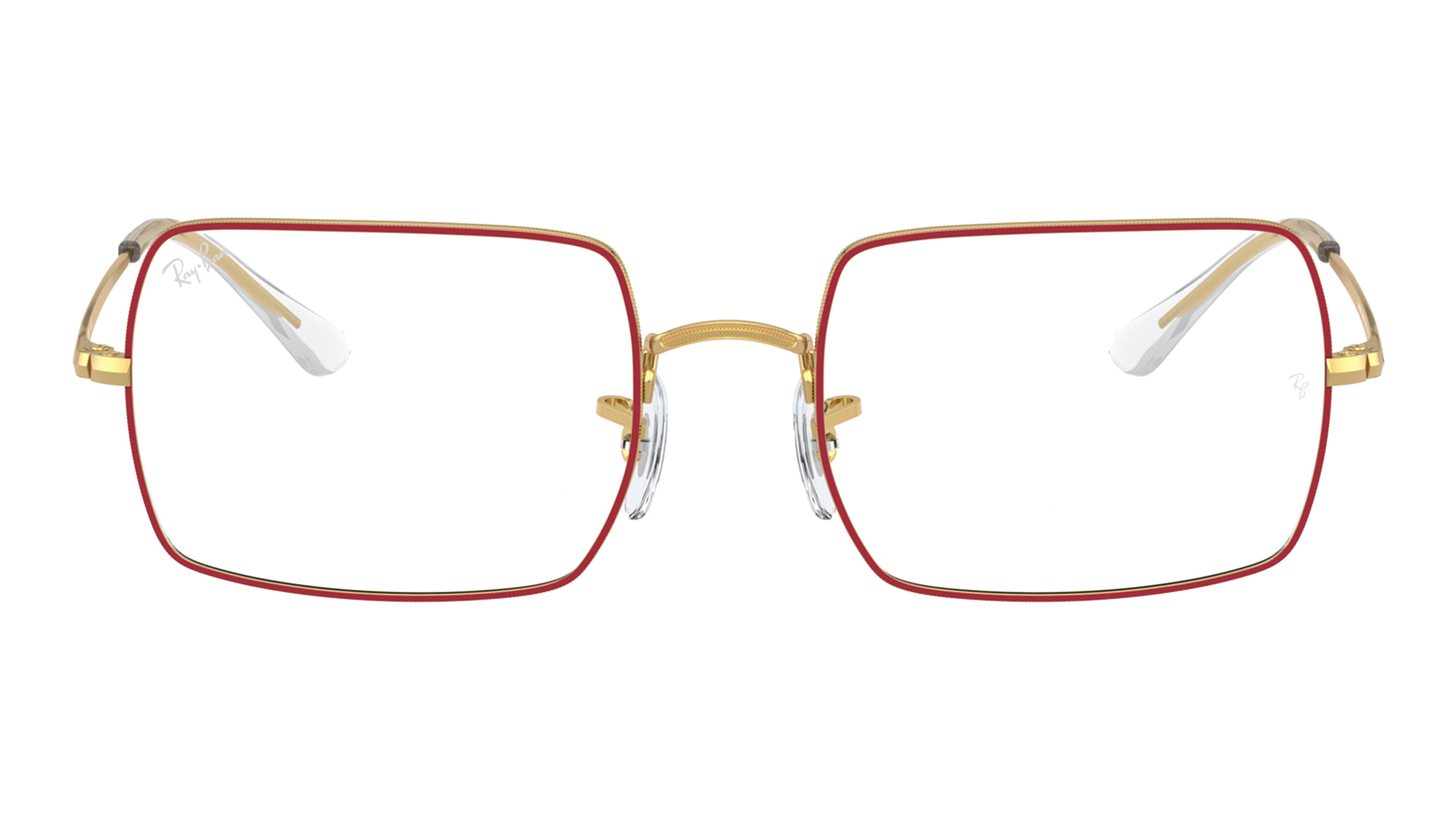 Front Ray-Ban RECTANGLE 0RX1969V 3106 Brille Rot