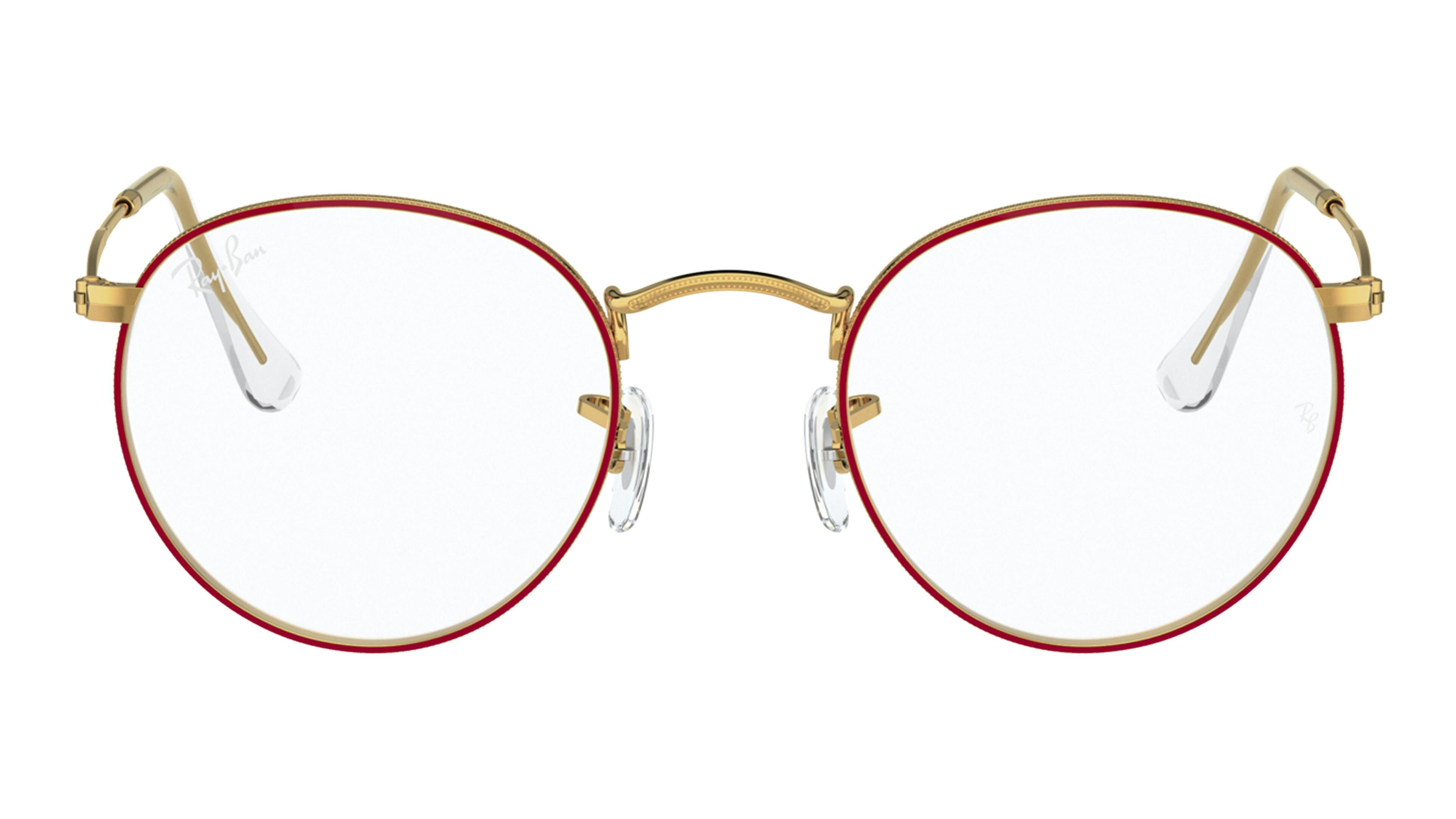 Front, Ray-Ban ROUND METAL 0RX3447V 3106 Brille