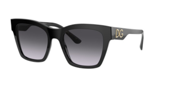 Dolce&Gabbana 0DG4384 501/8G Sonnenbrille Grau / Schwarz