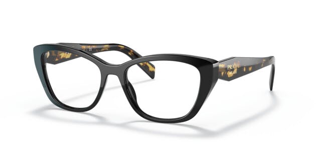 [products.image.angle_left01] Prada 0PR 19WV 1AB1O1 Brille