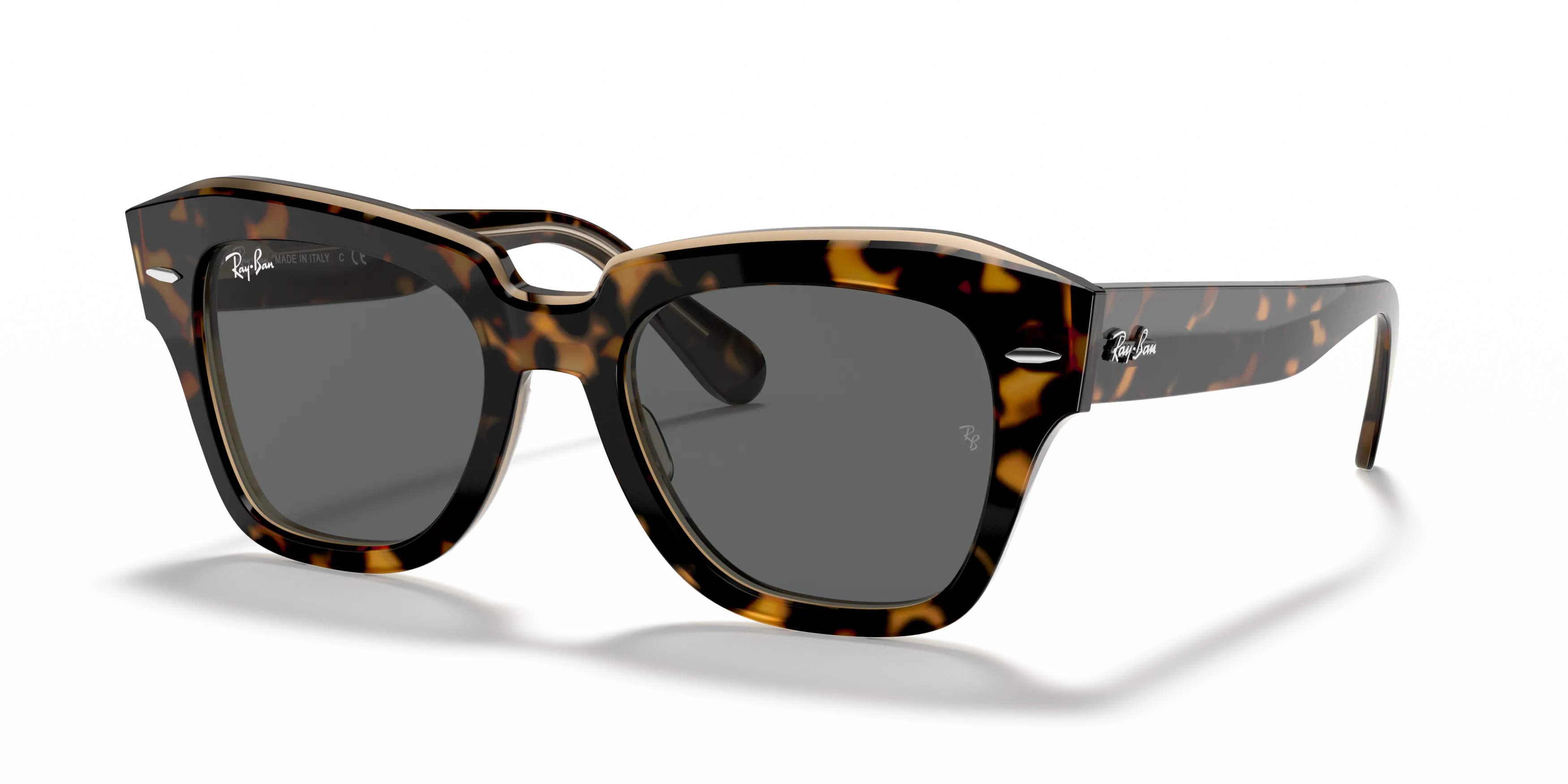 Angle_Left01, Ray-Ban State Street 0RB2186 1292B1 Sonnenbrille