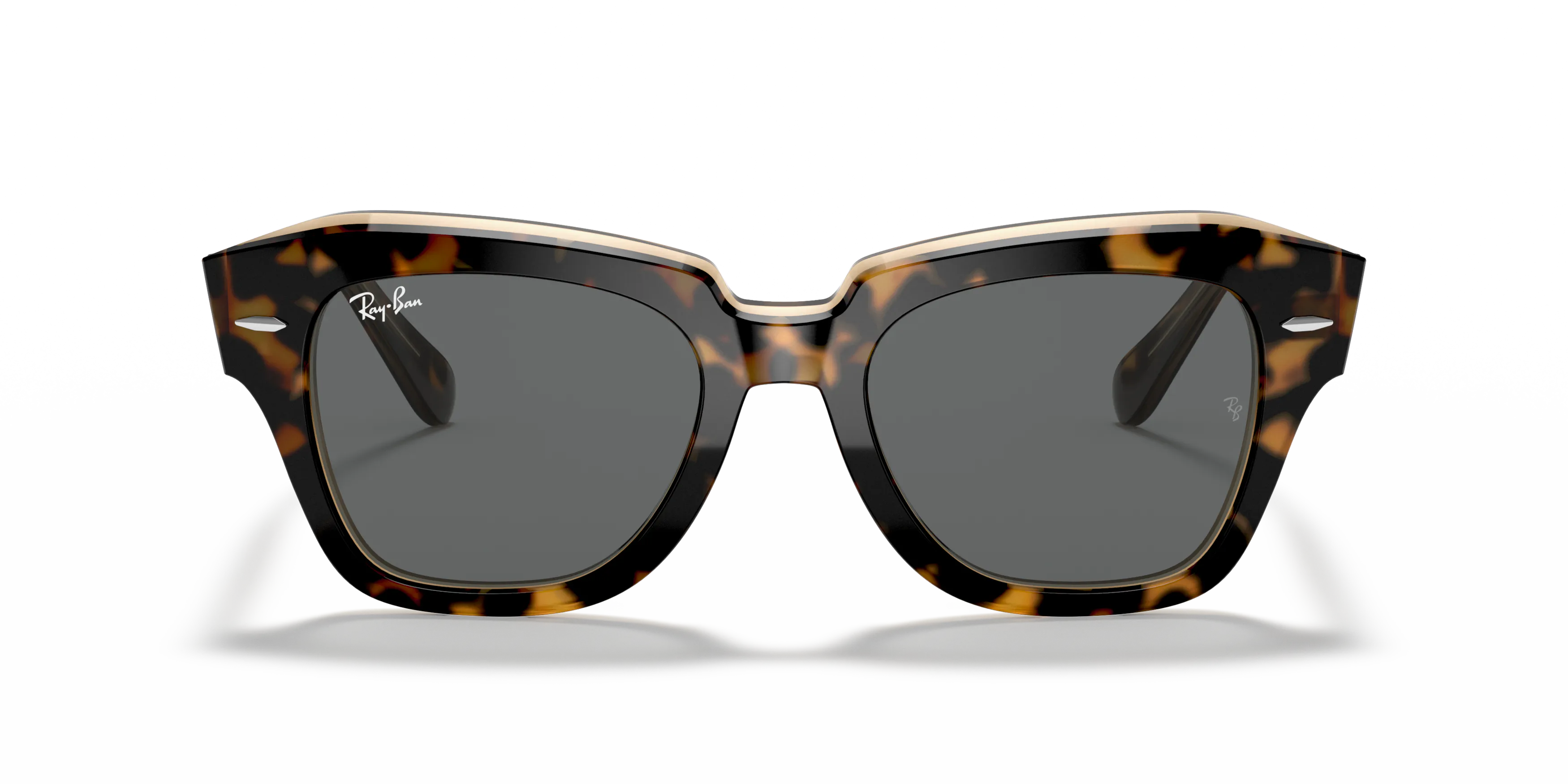 Front, Ray-Ban State Street 0RB2186 1292B1 Sonnenbrille