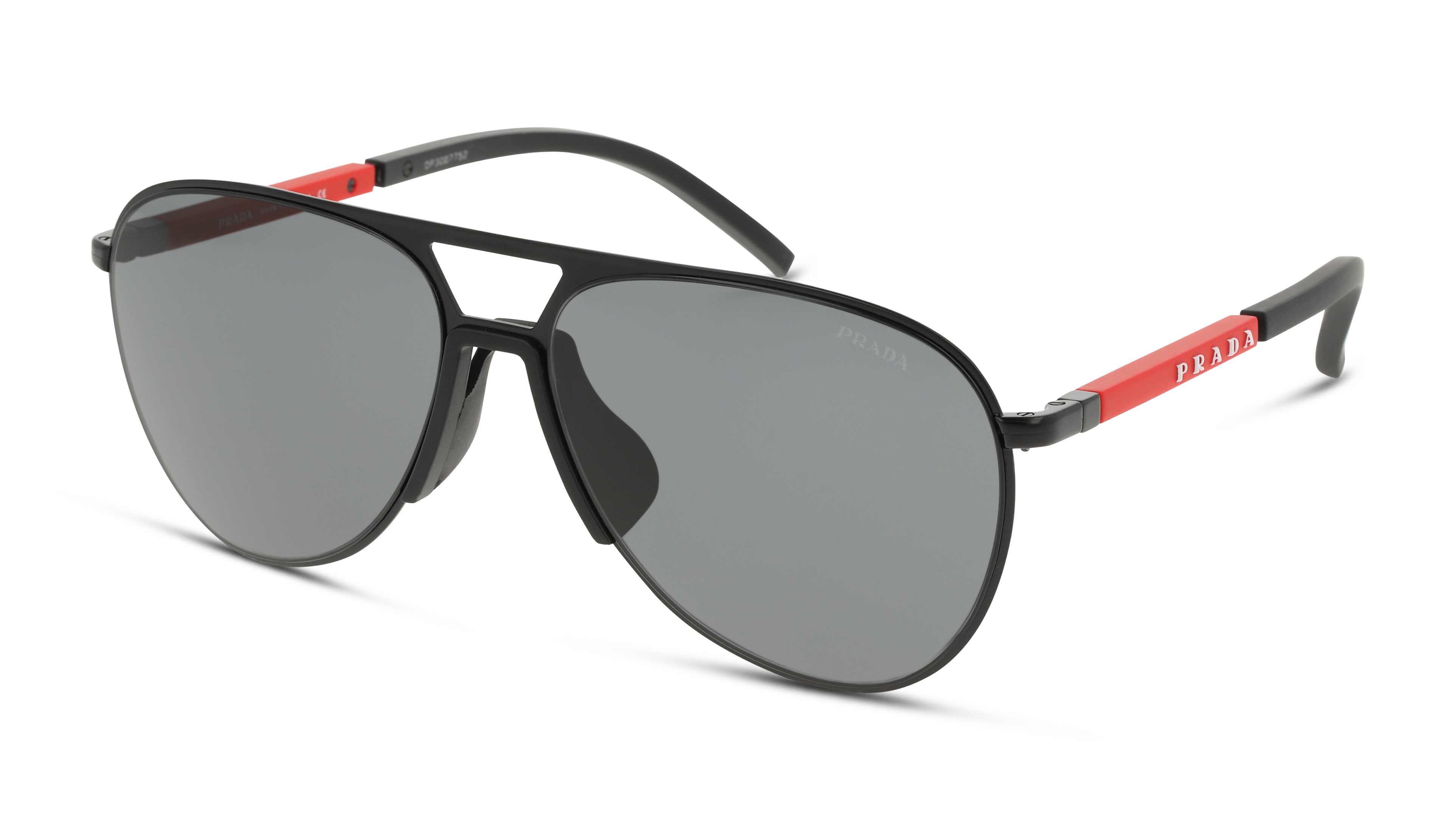 [products.image.angle_left01] Prada Linea Rossa 0PS 51XS 1BO06L Sonnenbrille