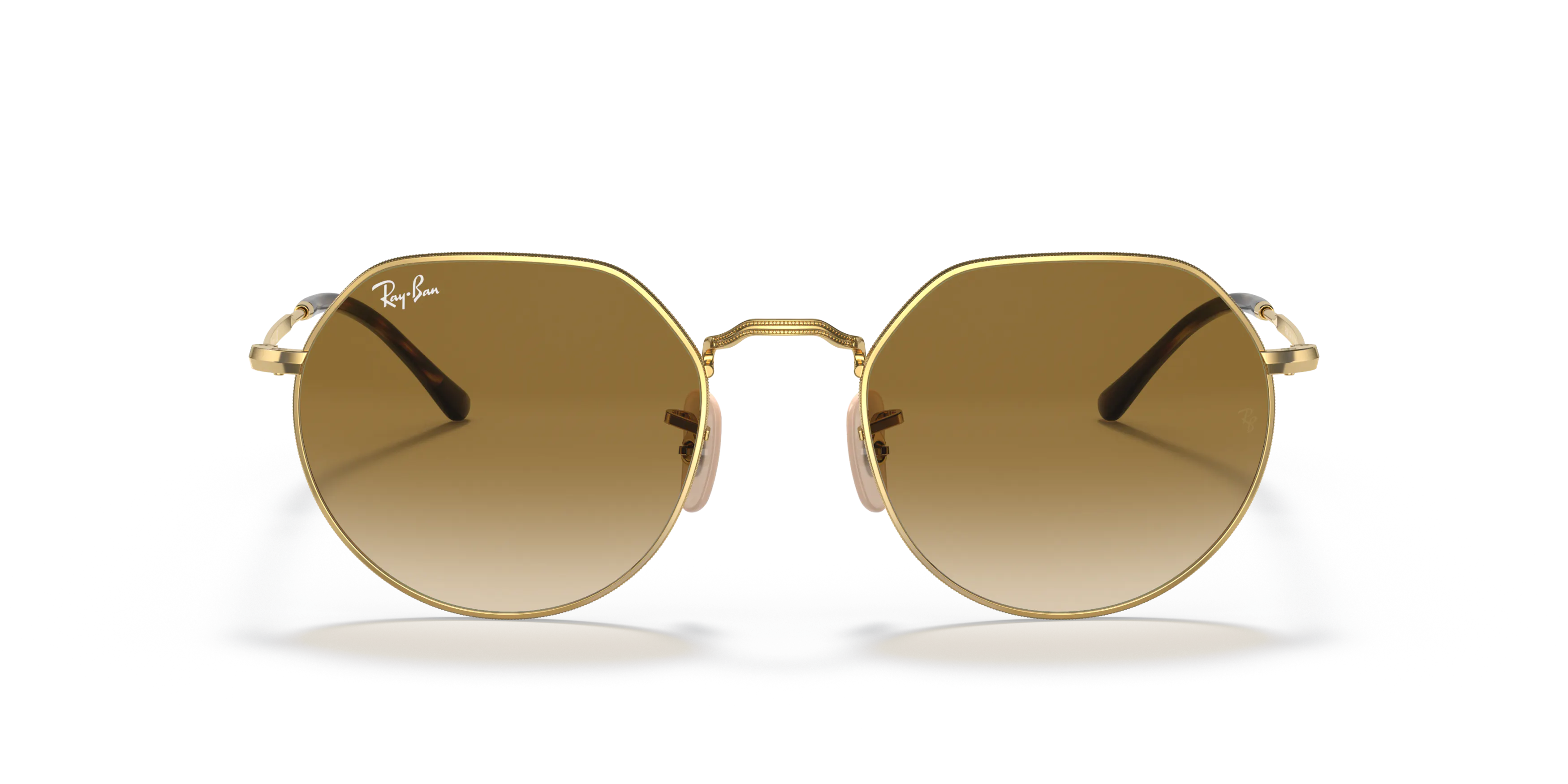 Front, Ray-Ban Jack 0RB3565 001/51 Sonnenbrille