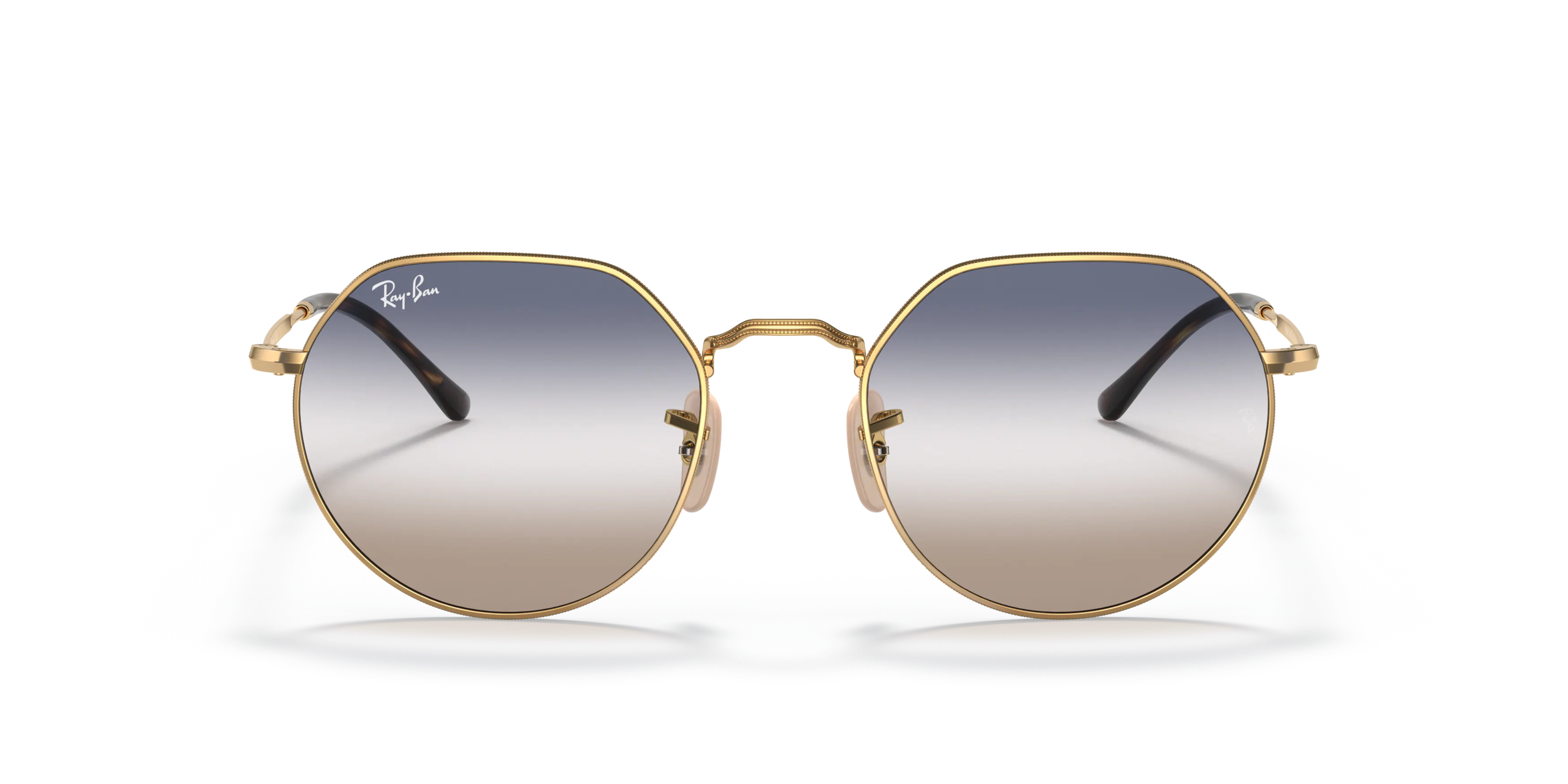 Front, Ray-Ban Jack 0RB3565 001/GD Sonnenbrille
