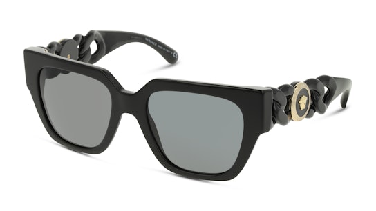 Versace 0VE4409 GB1/87 Sonnenbrille Grau / Schwarz