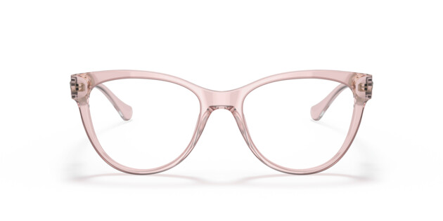 Front Versace 0VE3304 5339 Brille Transparent, Rosa