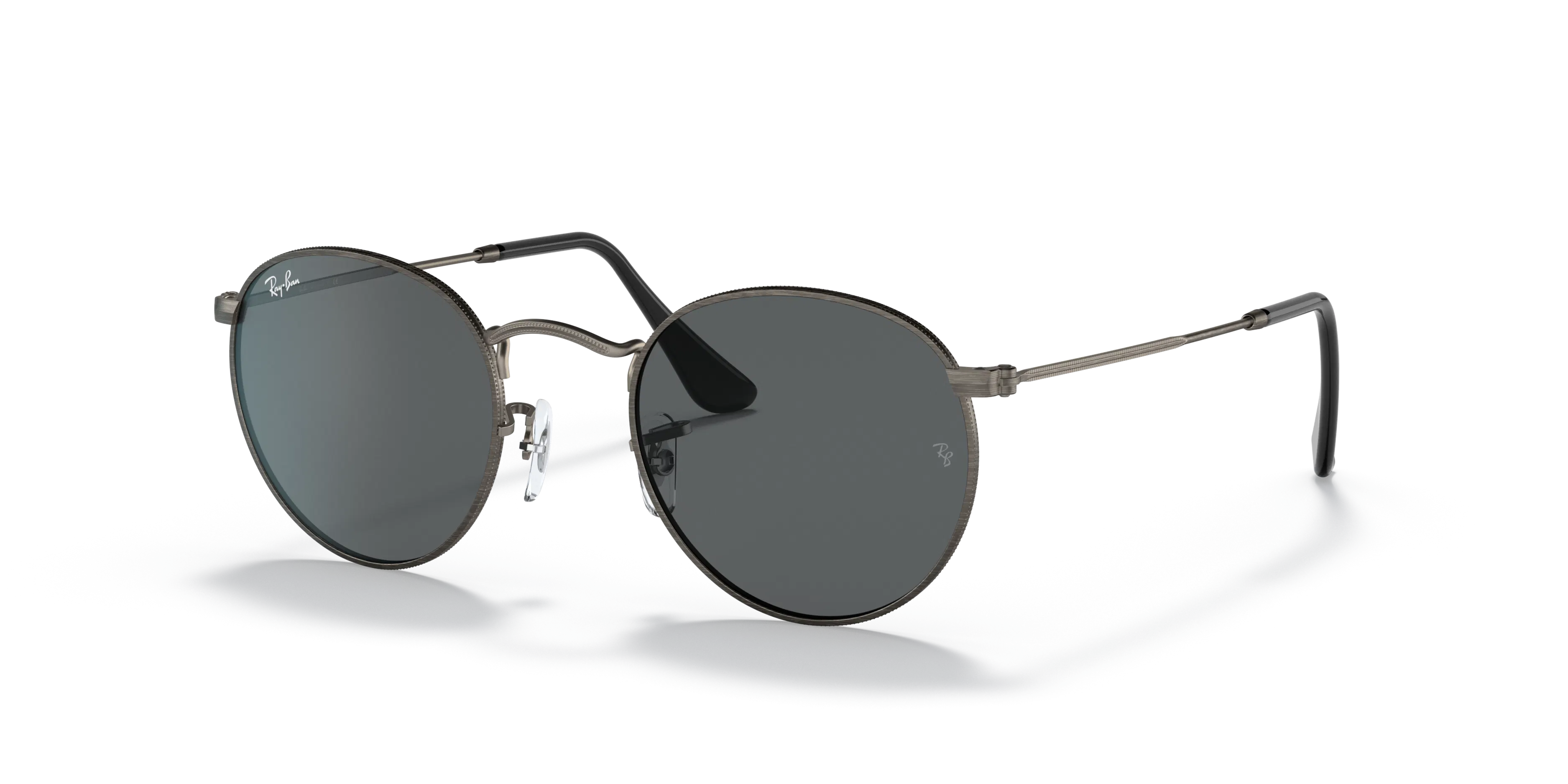 Angle_Left01, Ray-Ban Round Metal Antiqued 0RB3447 9229B1 Sonnenbrille