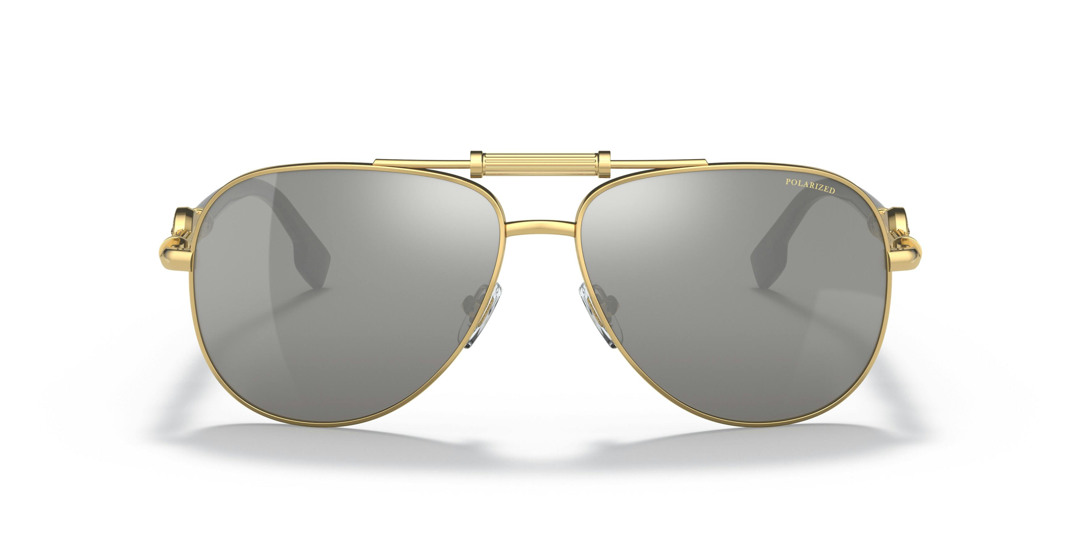 Front, Versace 0VE2236 1002Z3 Sonnenbrille