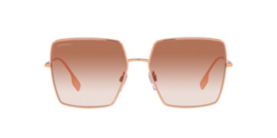 Burberry DAPHNE 0BE3133 133713 Sonnenbrille Rosa / Pink Gold