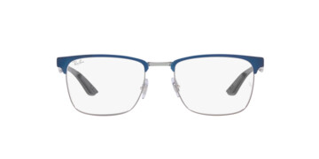 Front Ray-Ban OPTICS 0RX8421 3124 Brille Blau, Grau