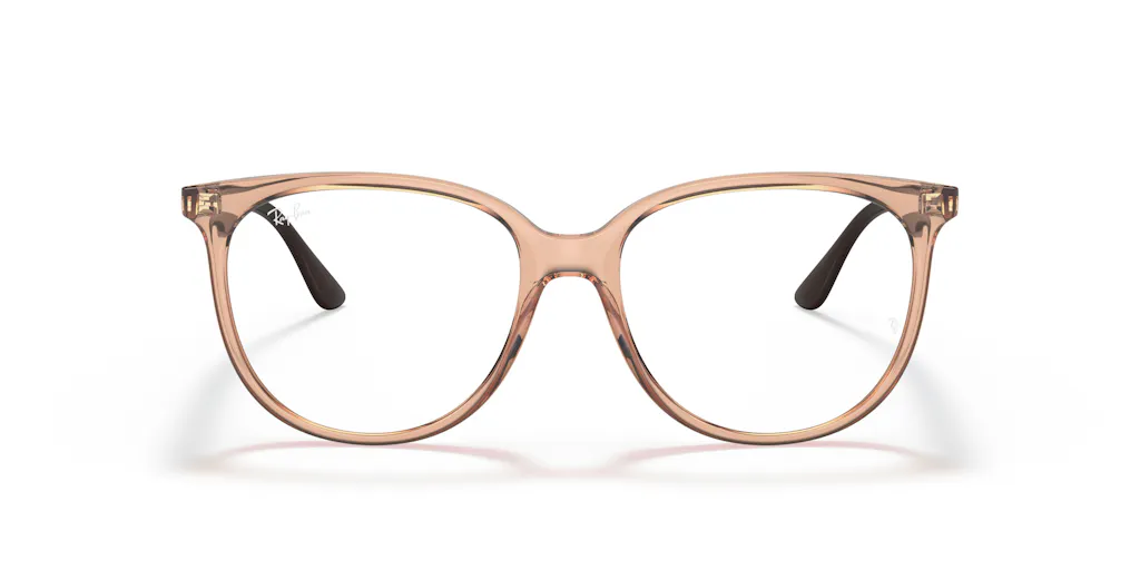 Ray-Ban 0RX4378V 8172 Damen Brille in Transparent und Braun | Apollo