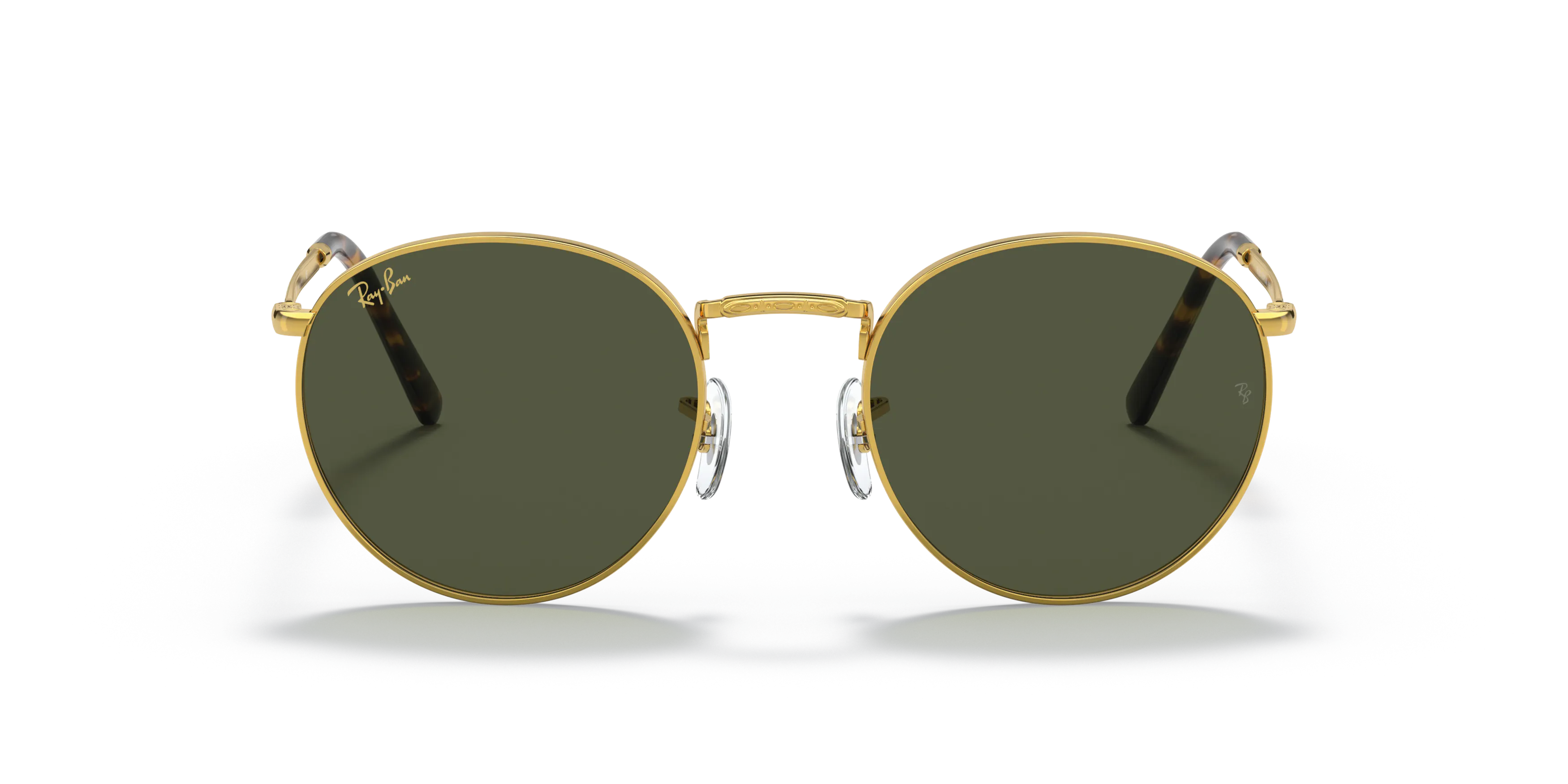 Front, Ray-Ban New Round 0RB3637 919631 Sonnenbrille