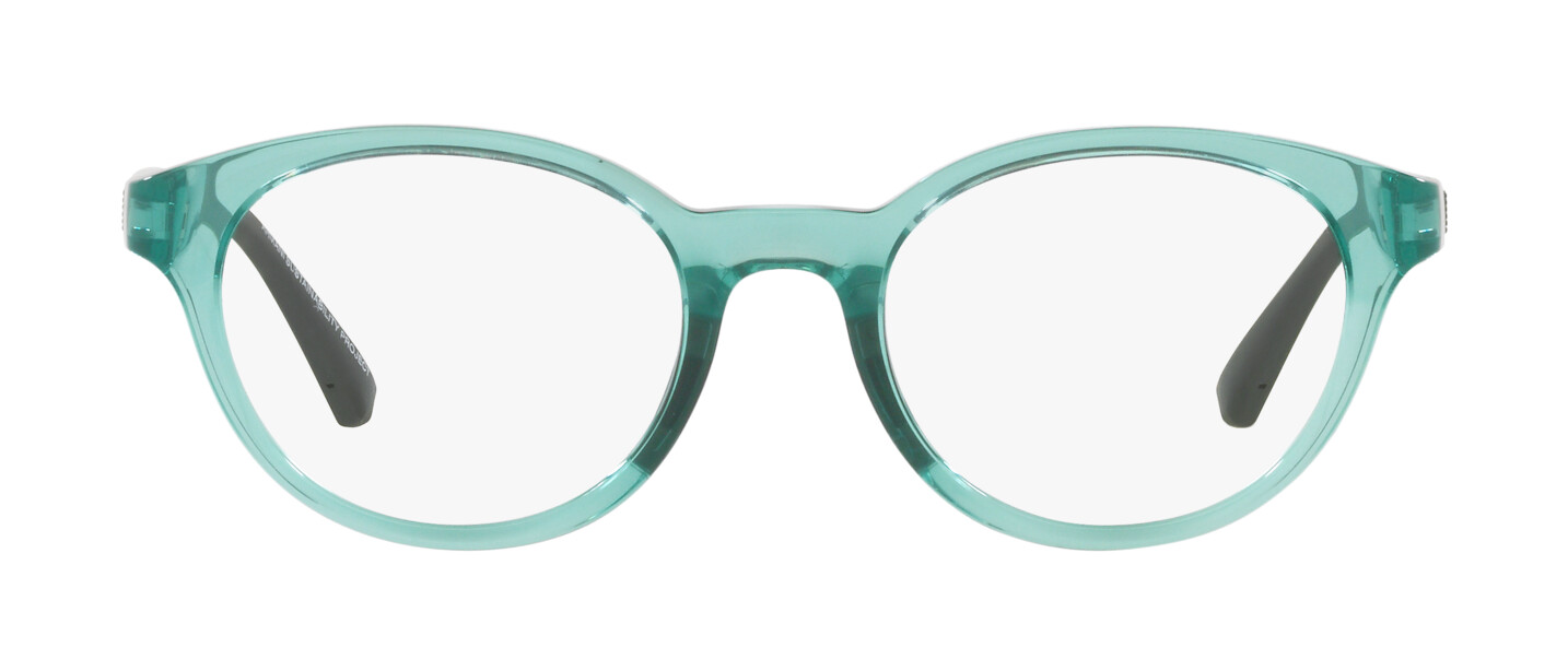 Front Emporio Armani 0EA3205 5741 Brille Transparent, Blau