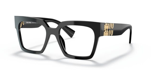 [products.image.angle_left01] Miu Miu 0MU 04UV 1AB1O1 Brille