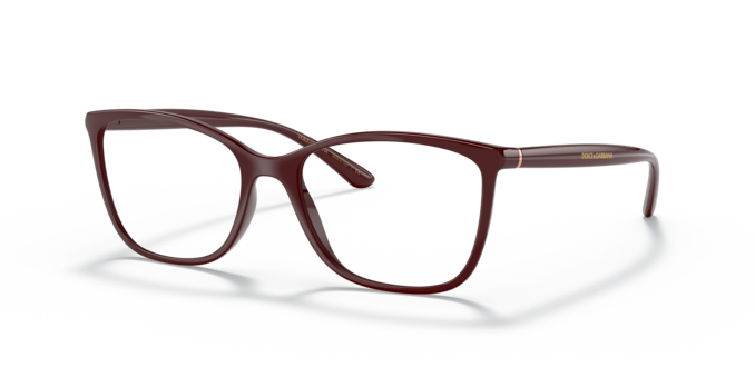 Angle_Left01 Dolce&Gabbana 0DG5026 3247 Brille Dunkelrot