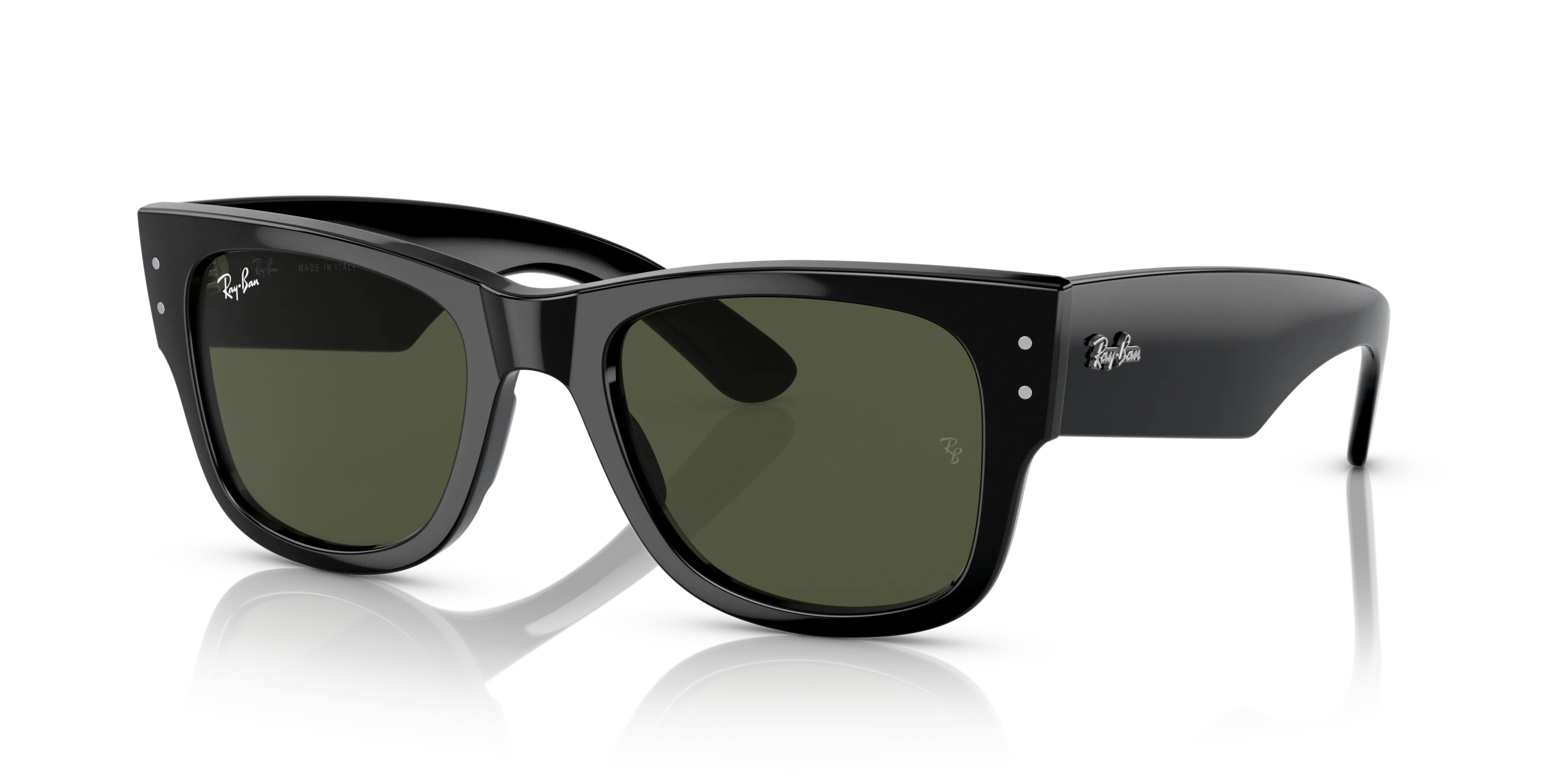 Angle_Left01, Ray-Ban Mega Wayfarer 0RB0840S 901/31 Sonnenbrille