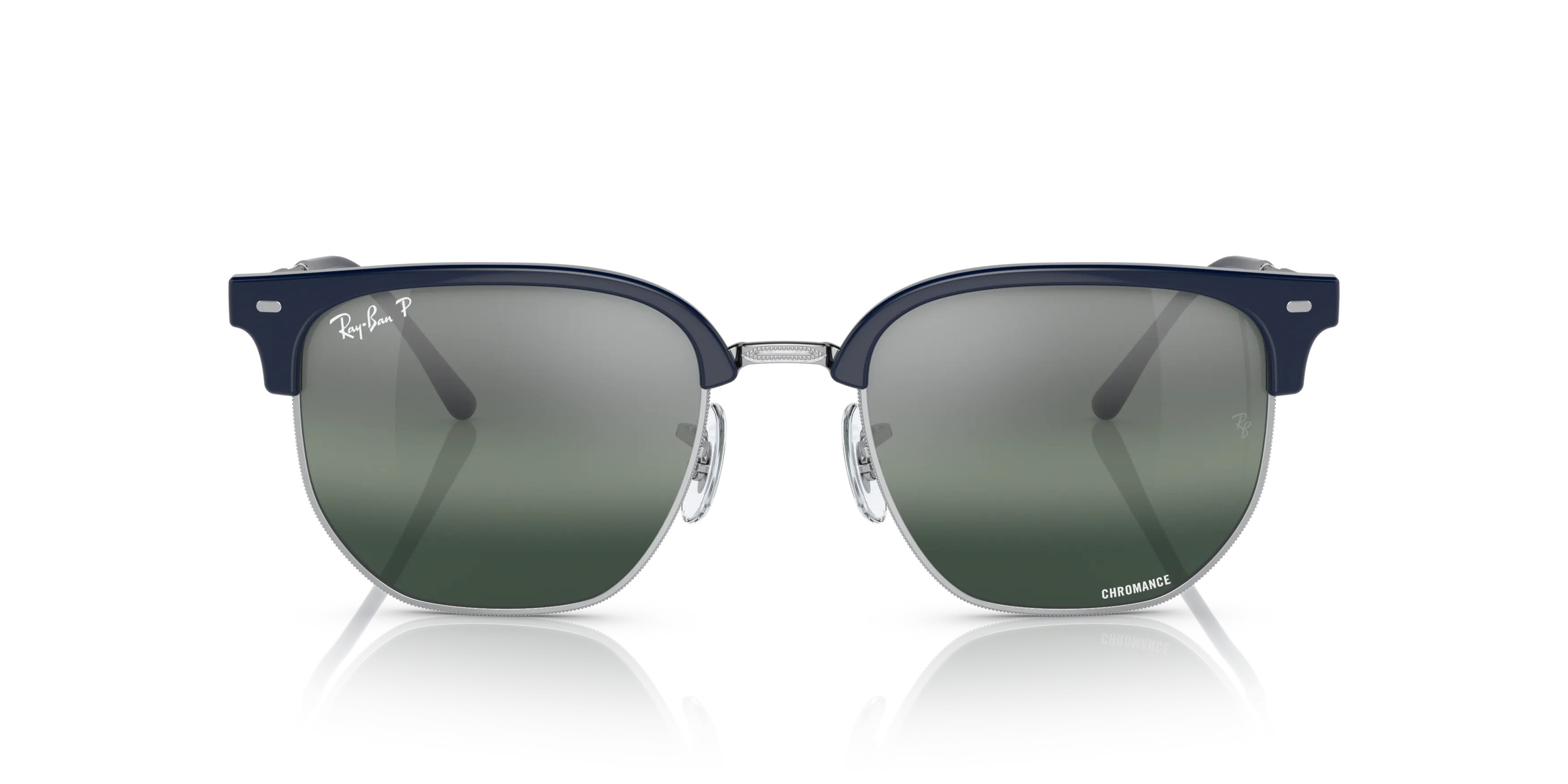 Front, Ray-Ban NEW CLUBMASTER 0RB4416 6656G6 Sonnenbrille