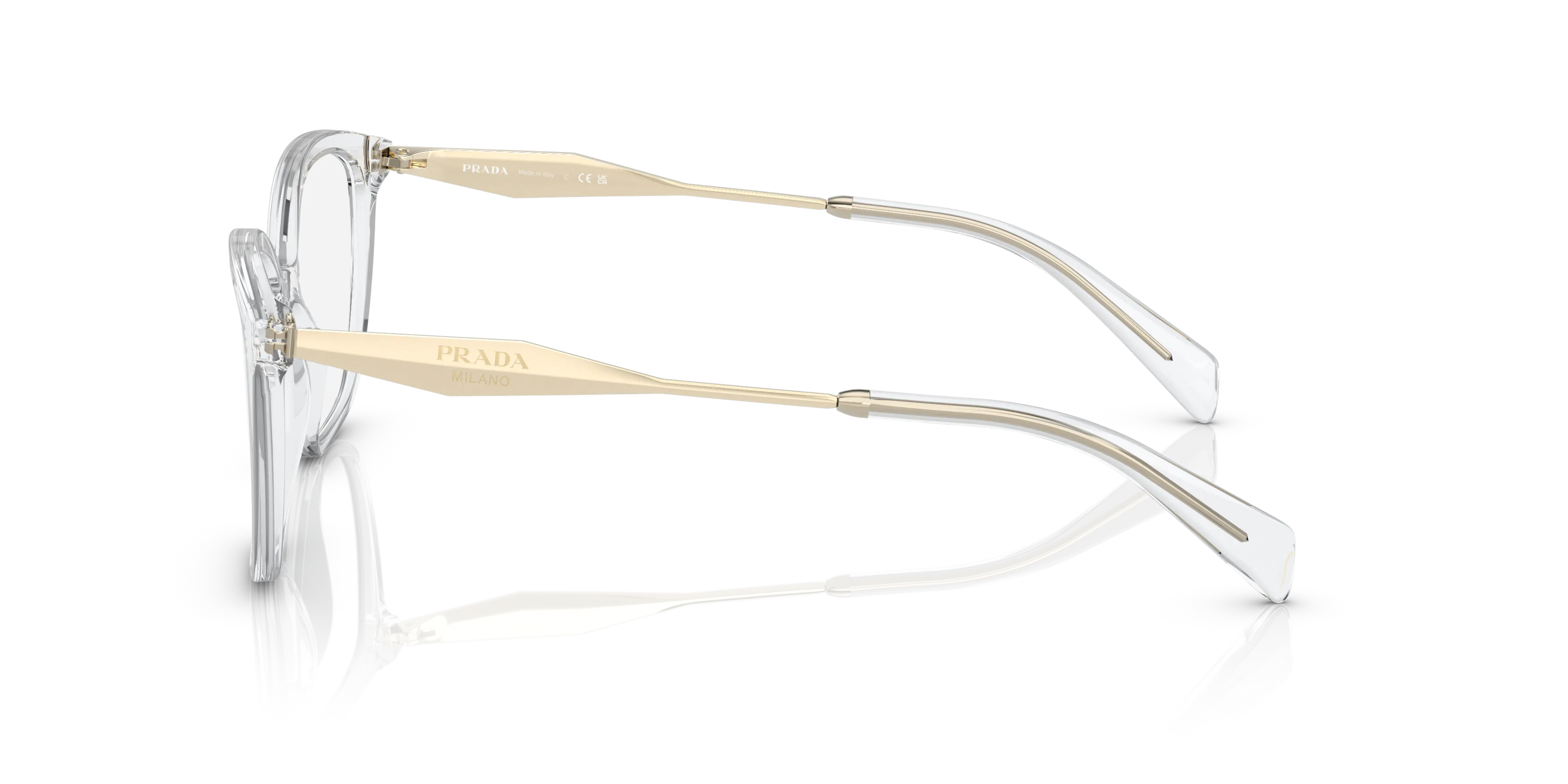 Angle_Left02, Prada PR 02ZV 0PR 02ZV 2AZ1O1 Brille