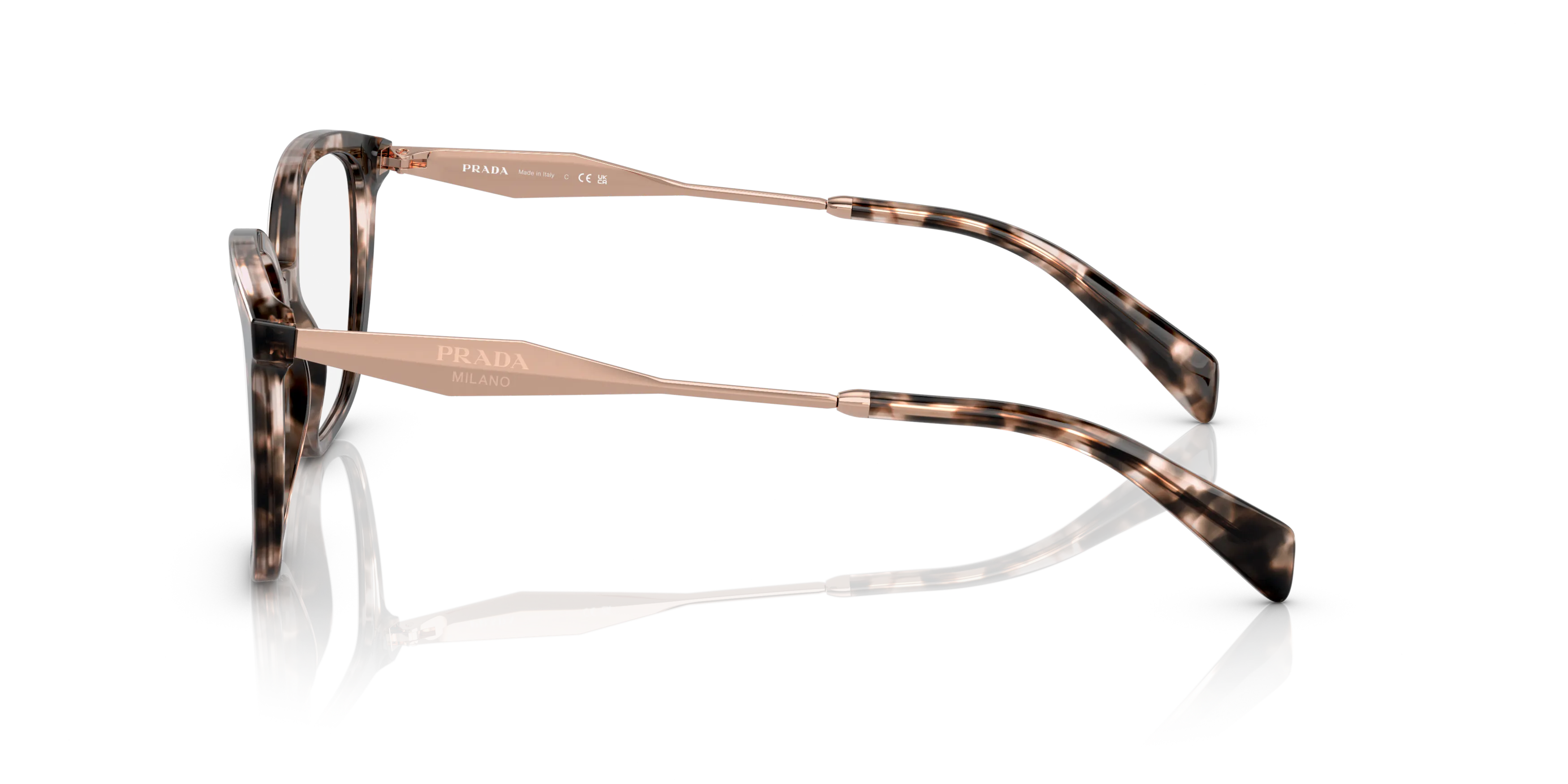 Angle_Left02, Prada PR 02ZV 0PR 02ZV ROJ1O1 Brille