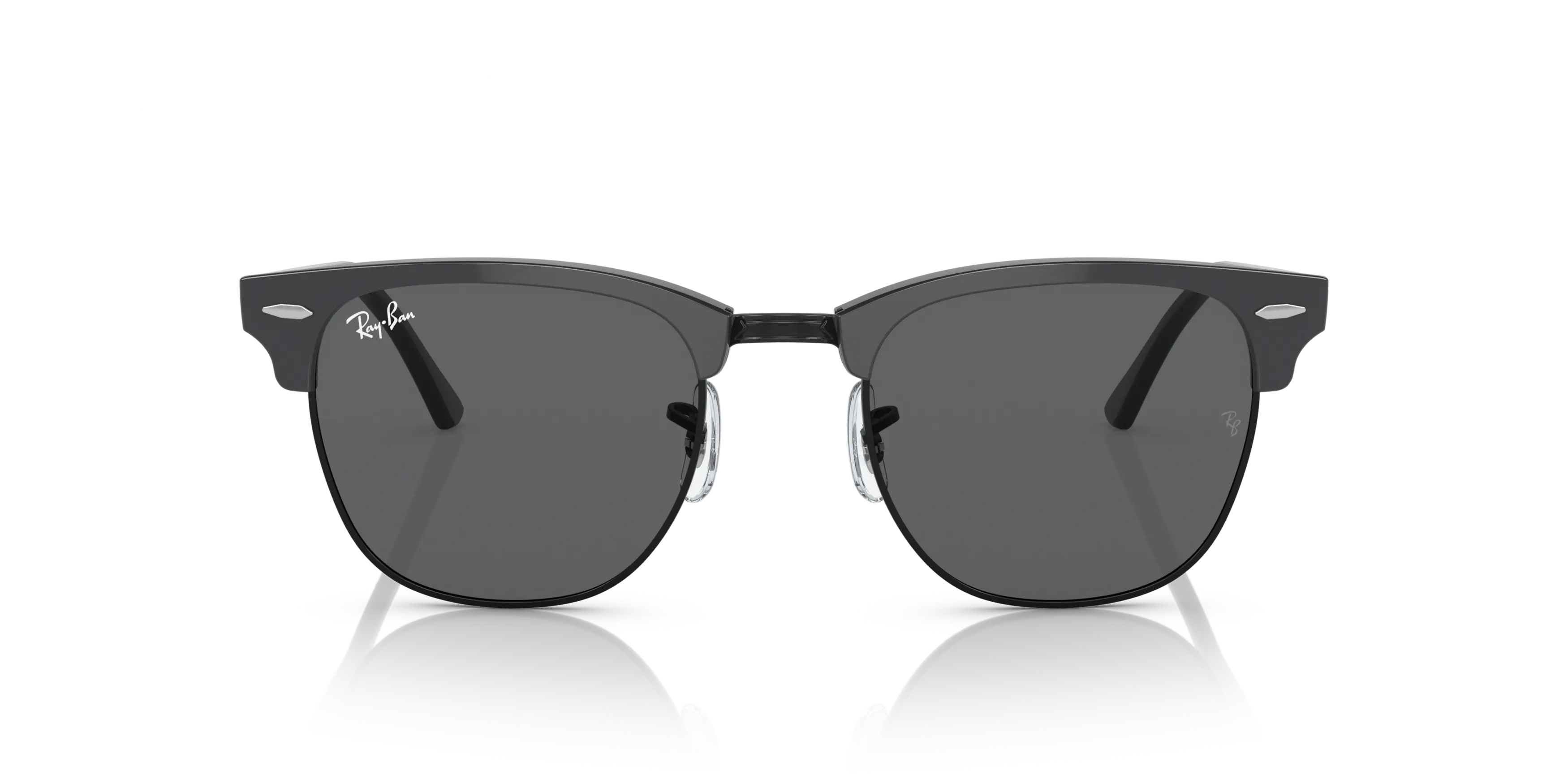 Front, Ray-Ban Clubmaster Classic 0RB3016 1367B1 Sonnenbrille
