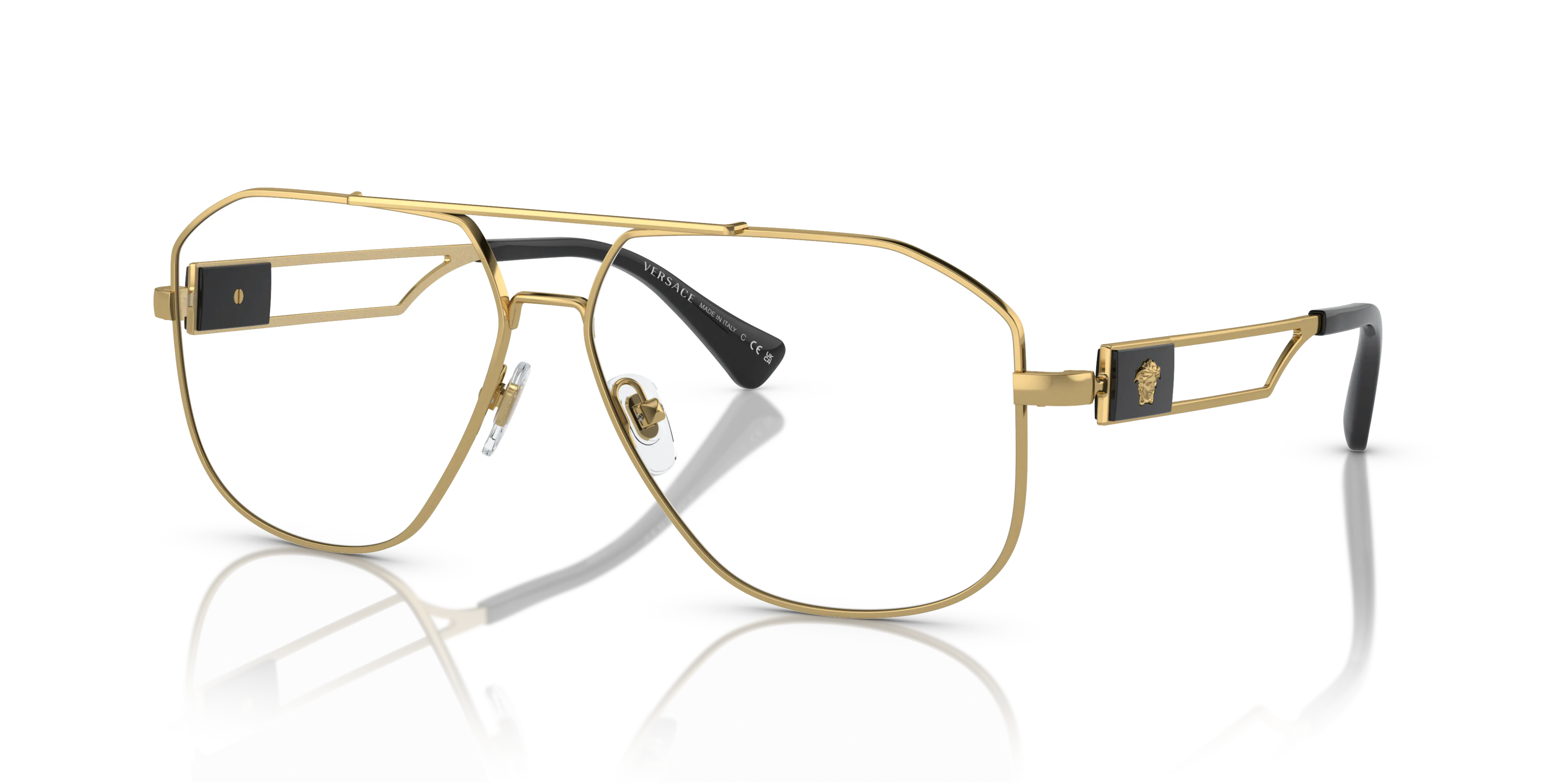 Angle_Left01, Versace VE1287 0VE1287 1002 Brille
