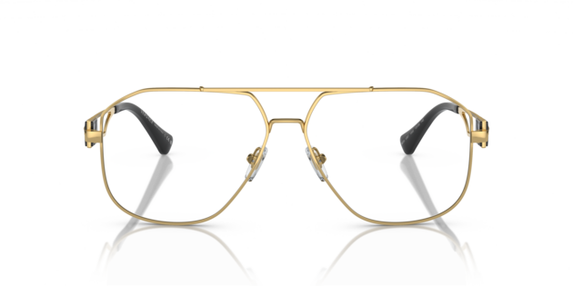 Front Versace 0VE1287 1002 Brille Goldfarben