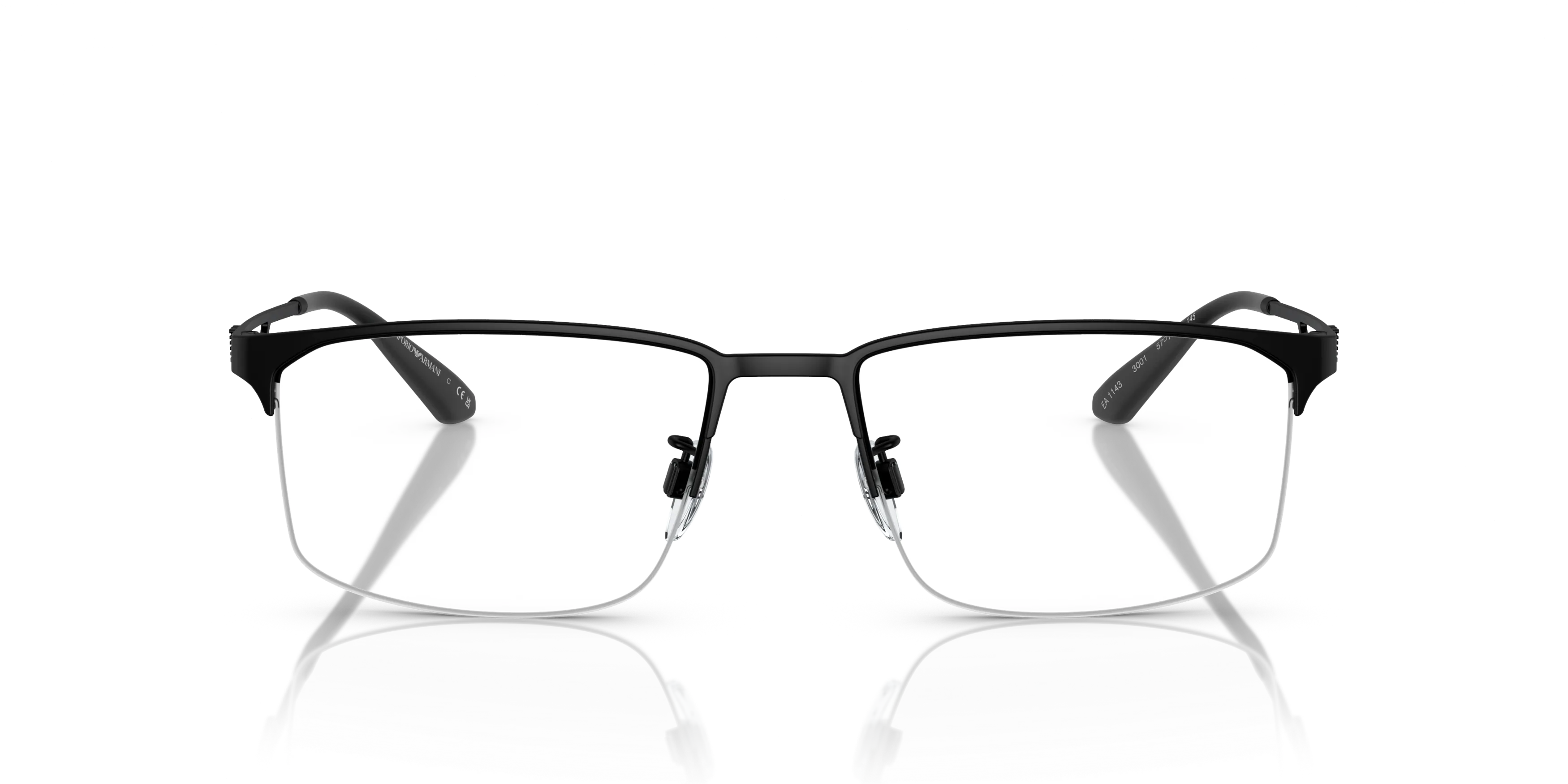 Front, Emporio Armani EA1143 0EA1143 3001 Brille