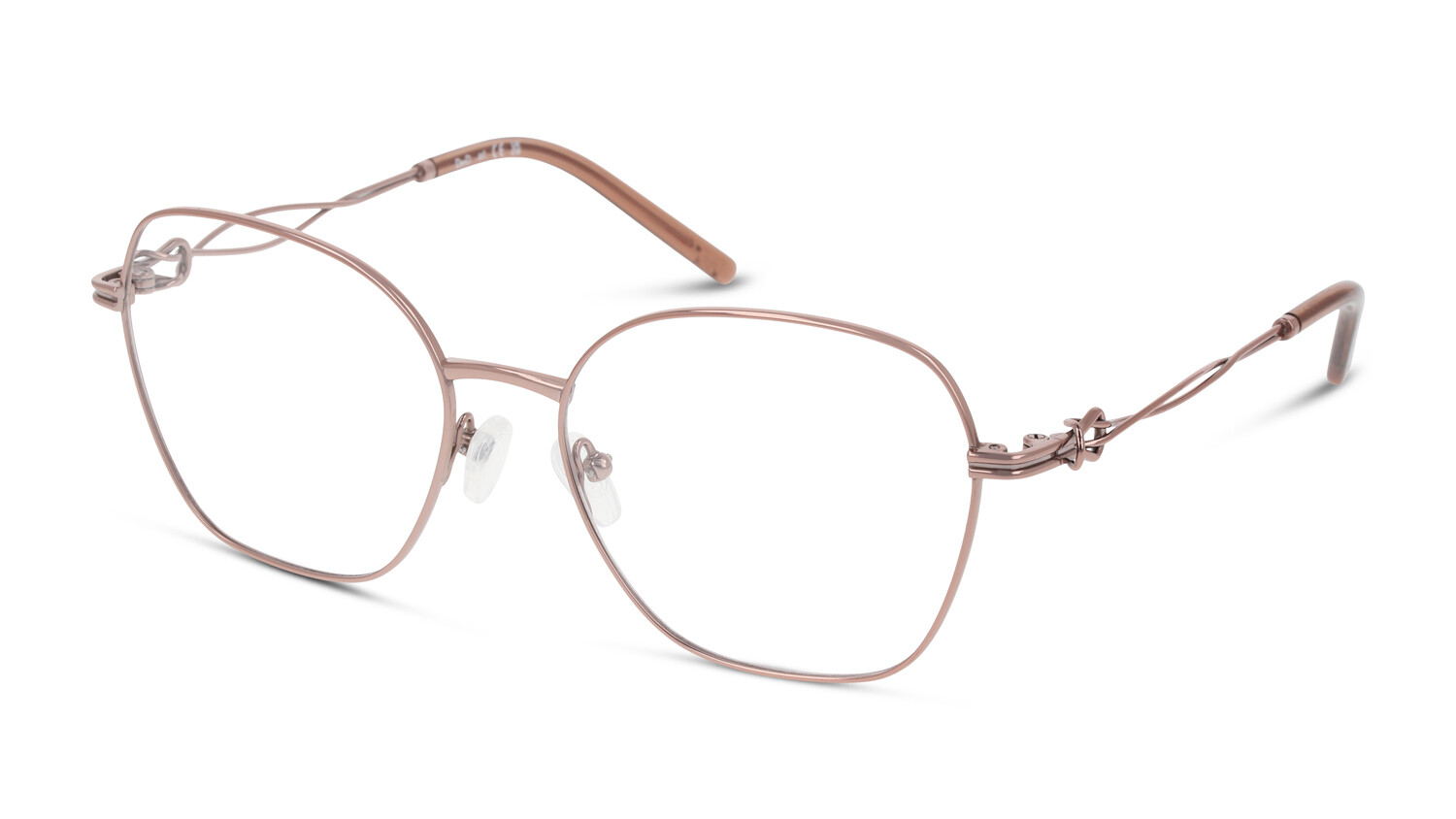 Angle_Left01 DbyD 0DB1118T 002 Brille Pink Gold