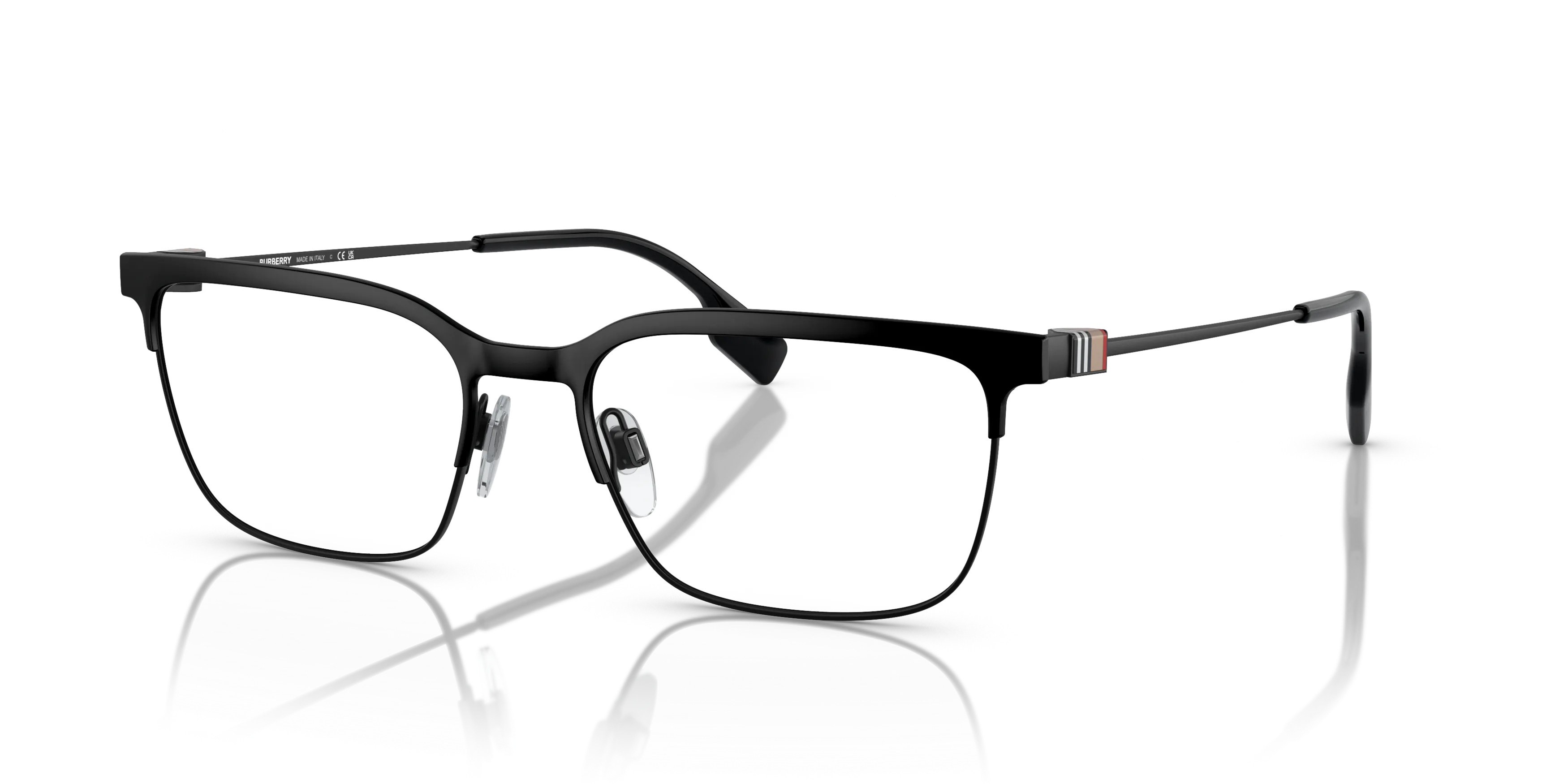 Angle_Left01, Burberry DOUGLAS 0BE1375 1007 Brille