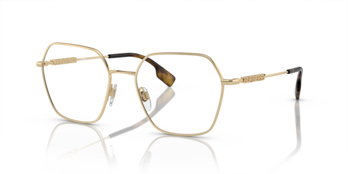 Angle_Left01 Burberry MICHAEL 0BE1377 1109 Brille Goldfarben