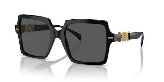 Versace 0VE4441 GB1/87 Sonnenbrille Grau / Schwarz