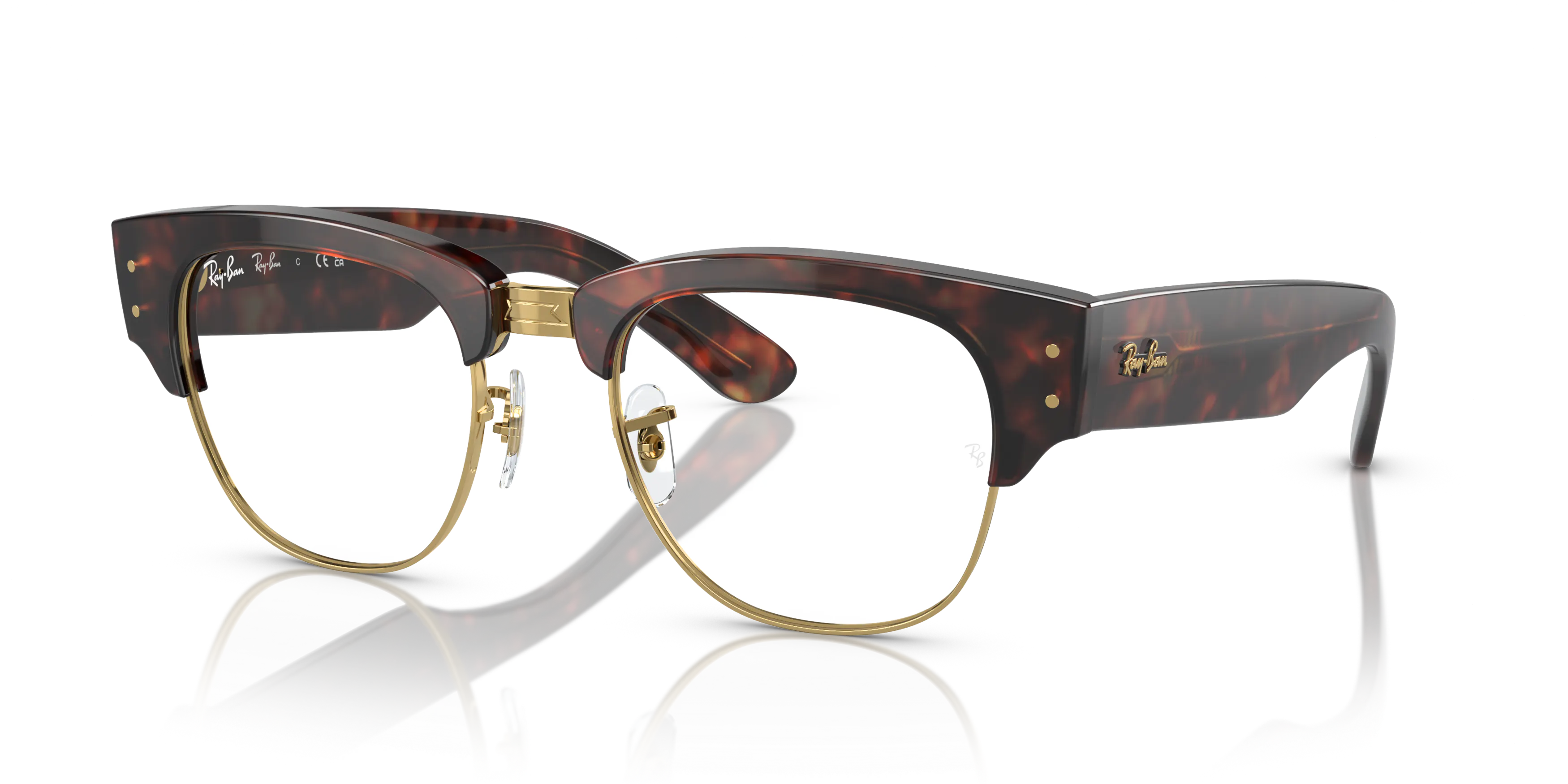 Angle_Left01, Ray-Ban MEGA CLUBMASTER 0RX0316V 2372 Brille