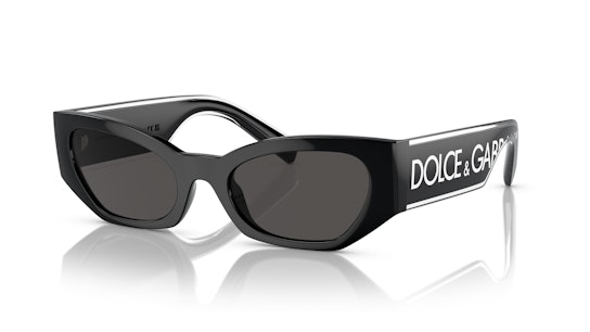 Dolce&Gabbana 0DG6186 501/87 Sonnenbrille Grau / Schwarz