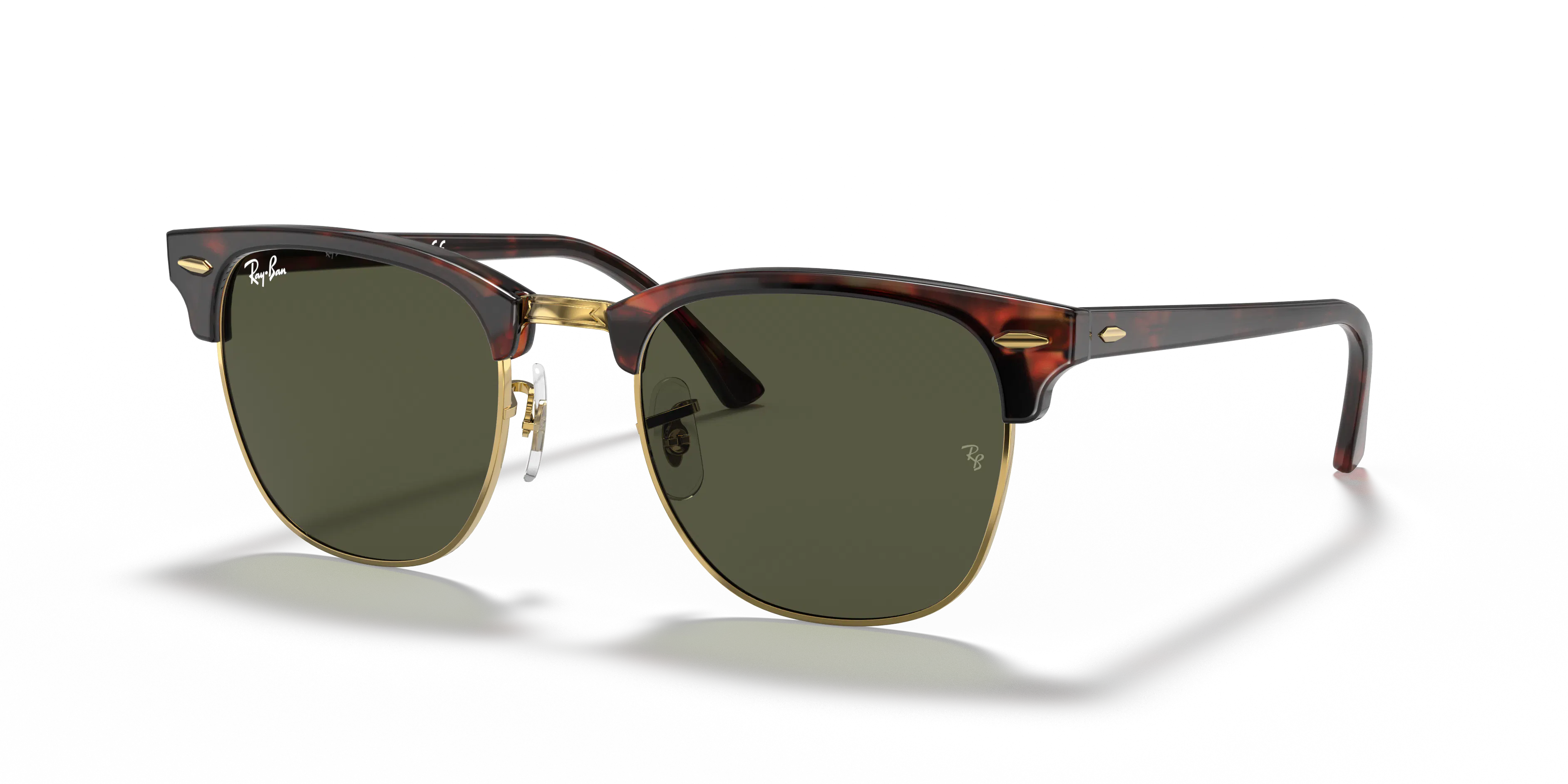 Angle_Left01, Ray-Ban Clubmaster Classic 0RB3016 W0366 Sonnenbrille
