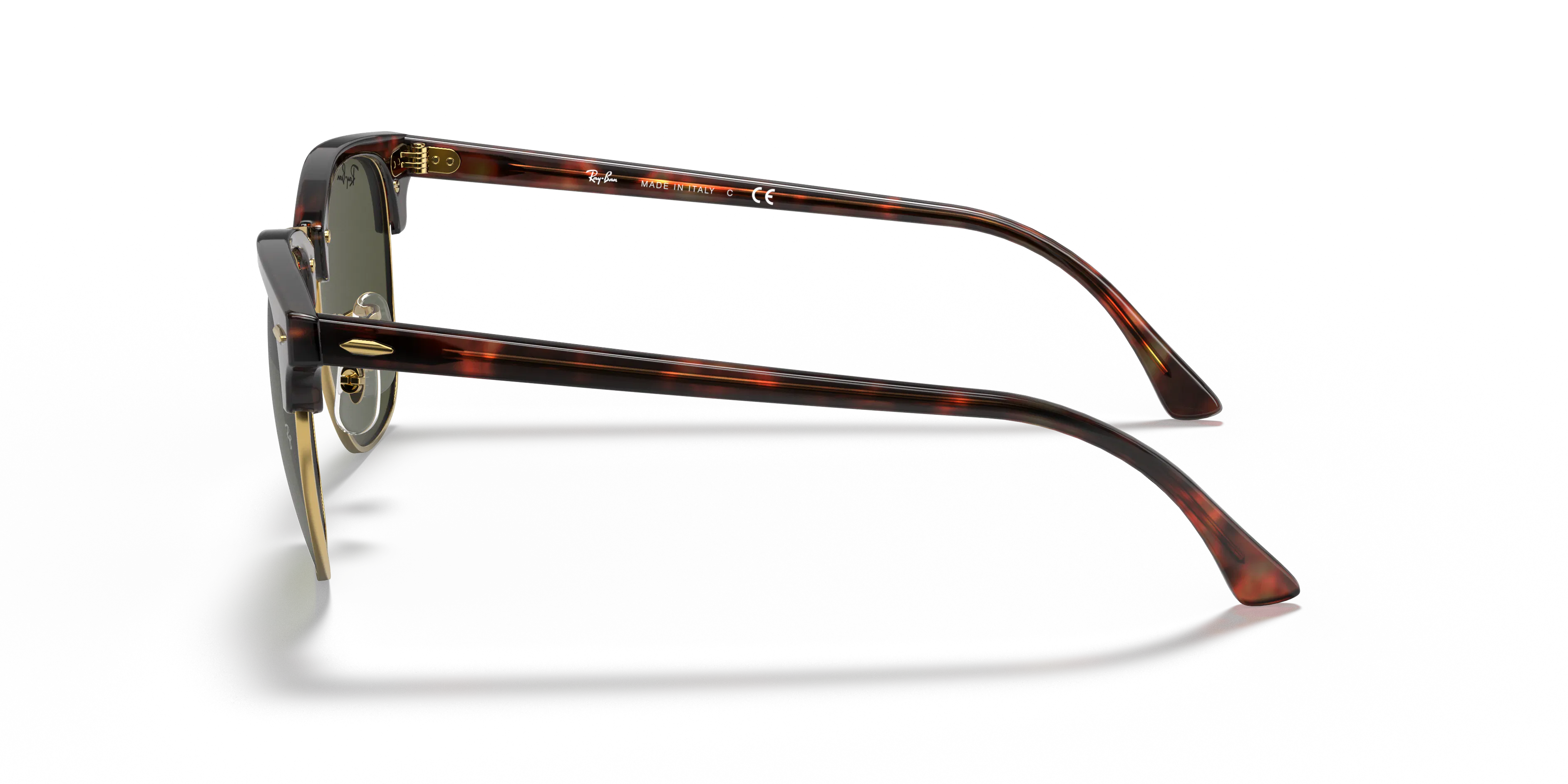 Angle_Left02, Ray-Ban Clubmaster Classic 0RB3016 W0366 Sonnenbrille