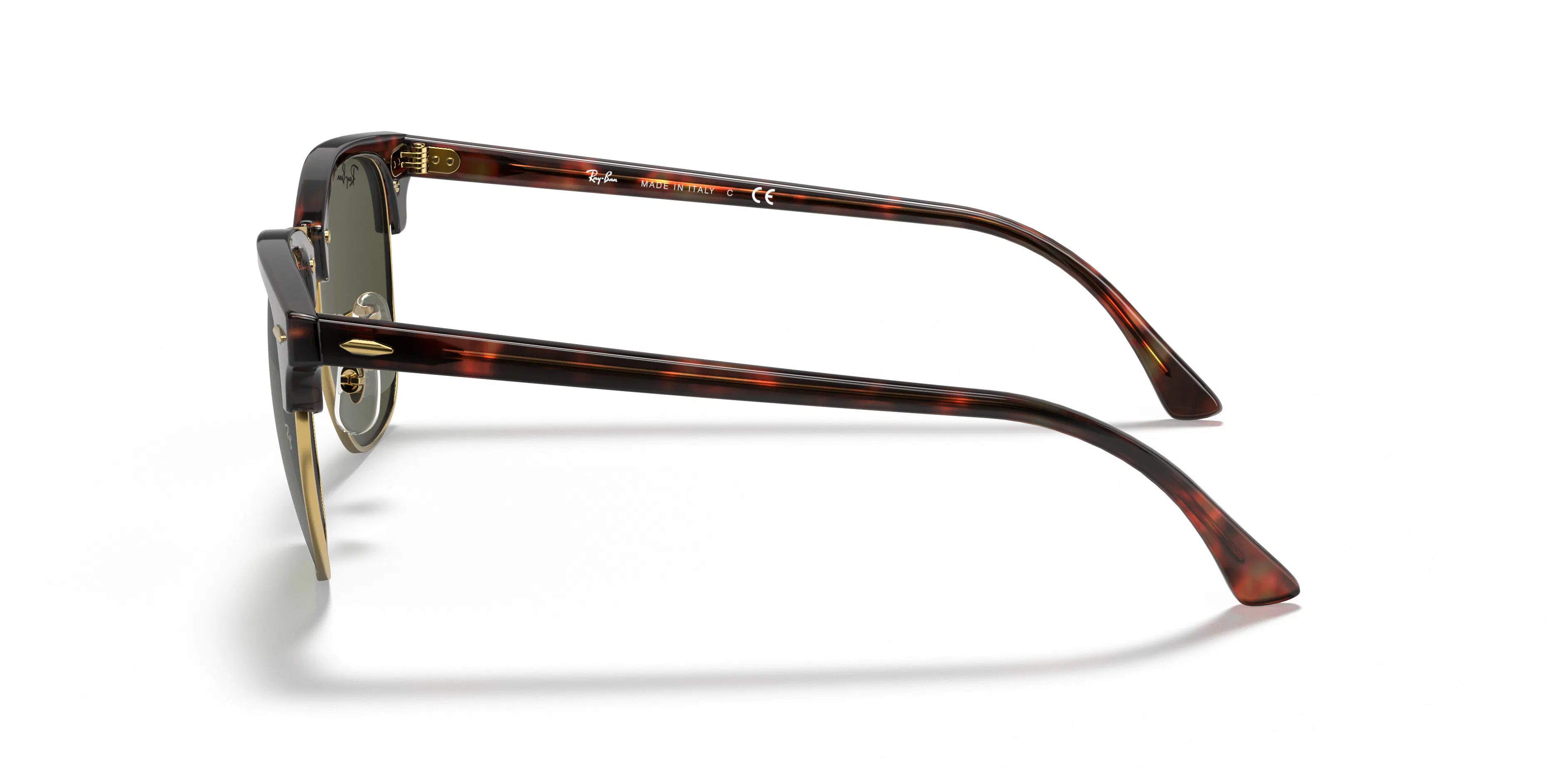 Angle_Left02, Ray-Ban CLUBMASTER 0RB3016 W0366 Sonnenbrille