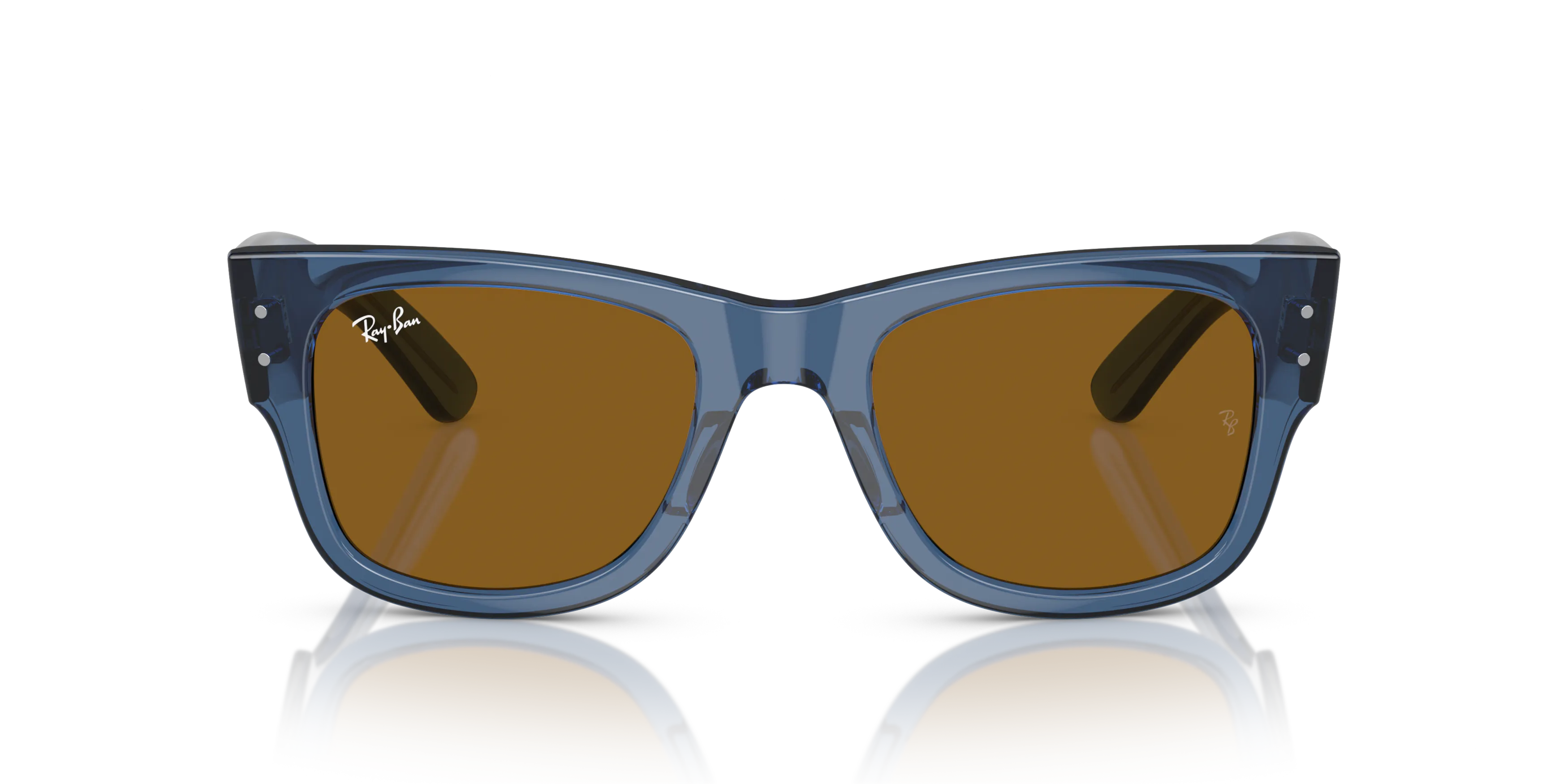 Front, Ray-Ban Mega Wayfarer Bio-Based 0RB0840S 668073 Sonnenbrille