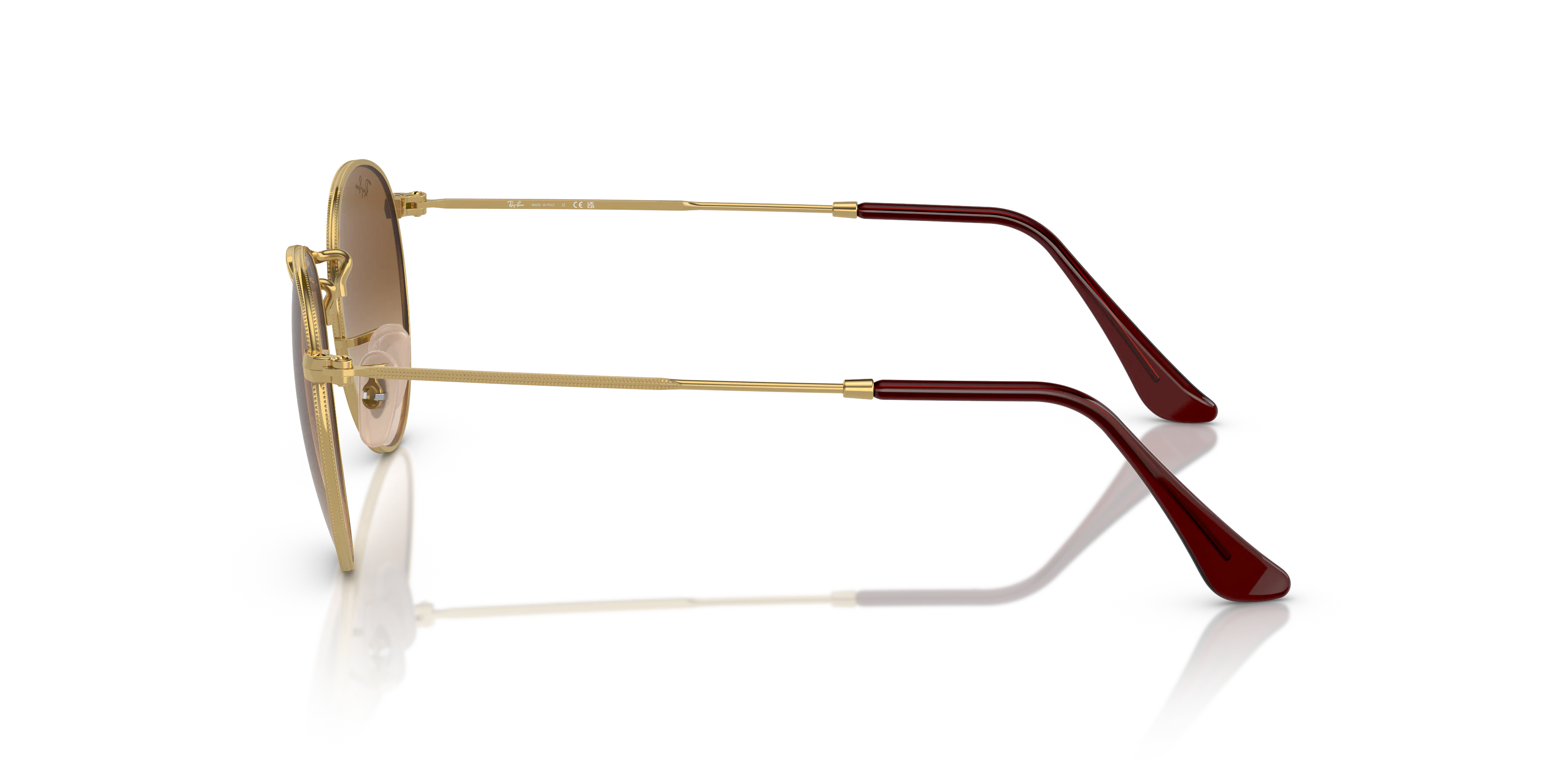 Angle_Left02, Ray-Ban Round Metal 0RB3447 001/51 Sonnenbrille